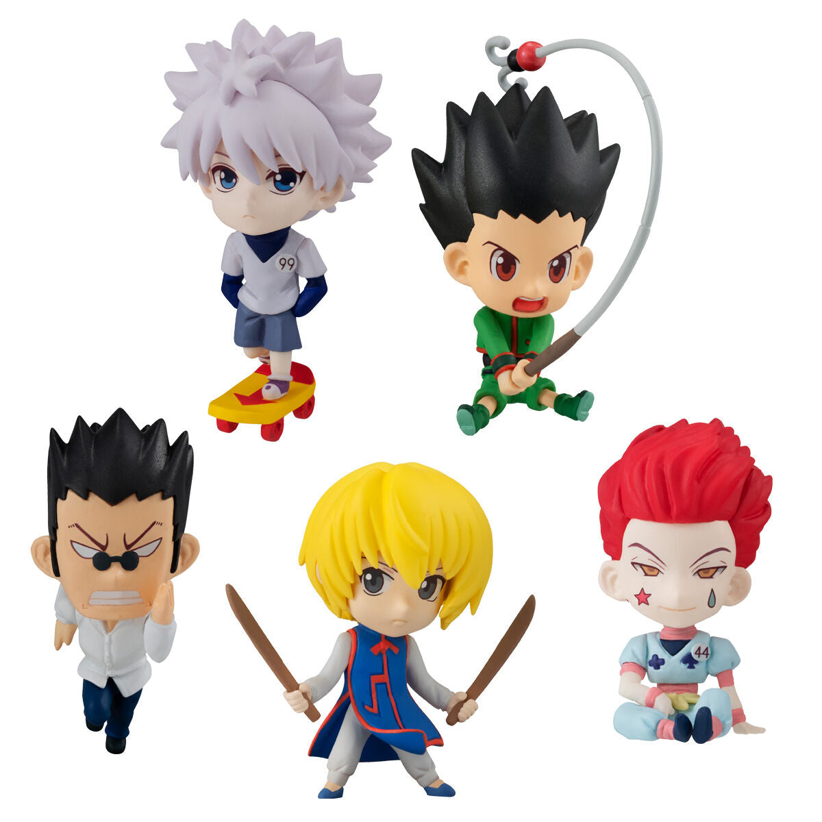 Set De Miniaturas Hunter X Hunter Adverge Motion Bandai