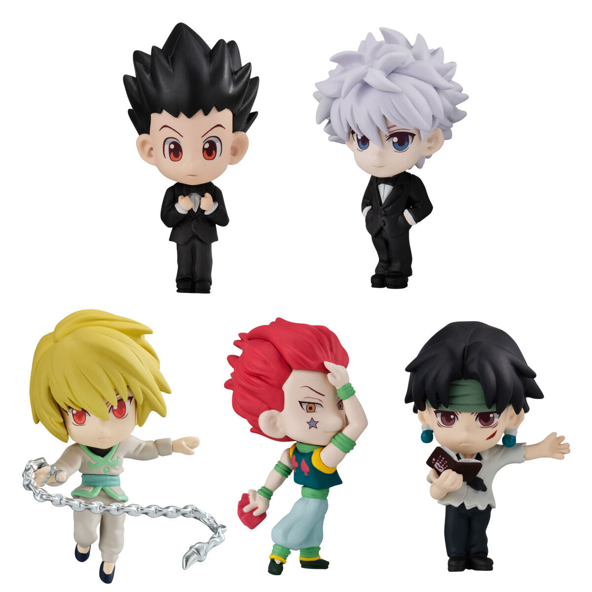 Set De Miniaturas Hunter X Hunter Adverge Motion 2 Bandai
