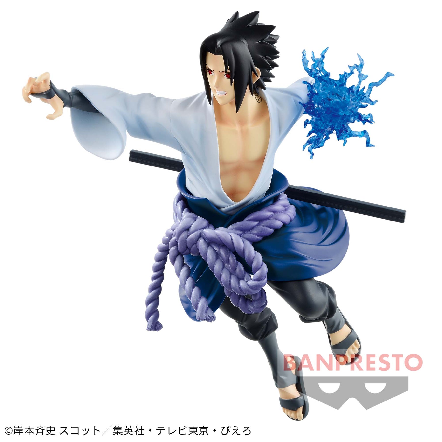 Sasuke Uchiha Vibration Stars Bandai Banpresto Action Figure