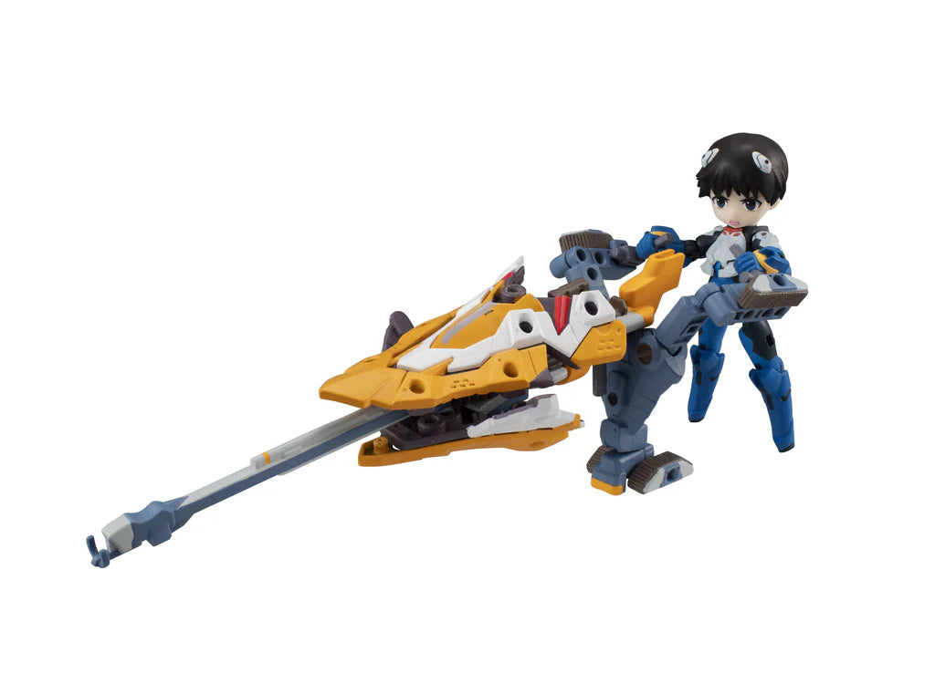 Shinji Ikari & Evangelion Unit-01 Desktop Army MegaHouse Action Figure