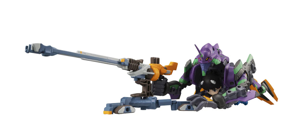 Shinji Ikari & Evangelion Unit-01 Desktop Army MegaHouse Action Figure