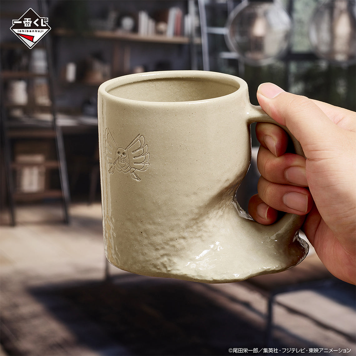 Caneca De Porcelana One Piece Baroque Works Bandai Ichiban Kuji (Edição Especial)