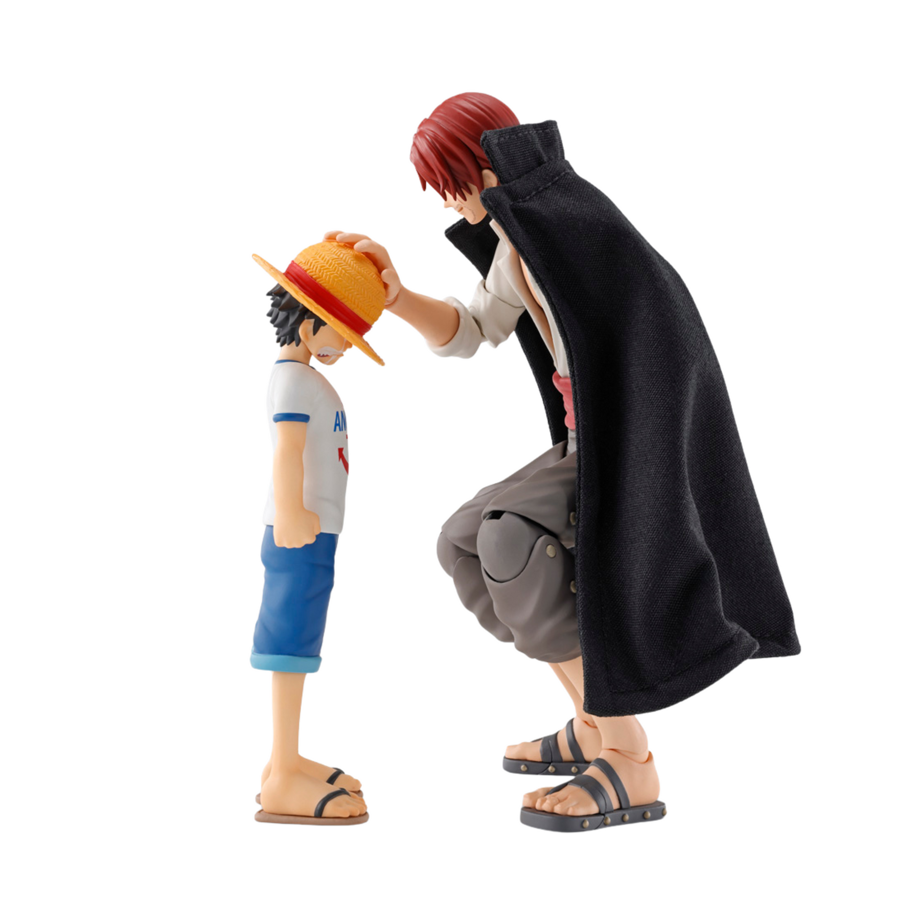 Shanks & Monkey D. Luffy S.h Figuarts Childhood Bandai Action Figure