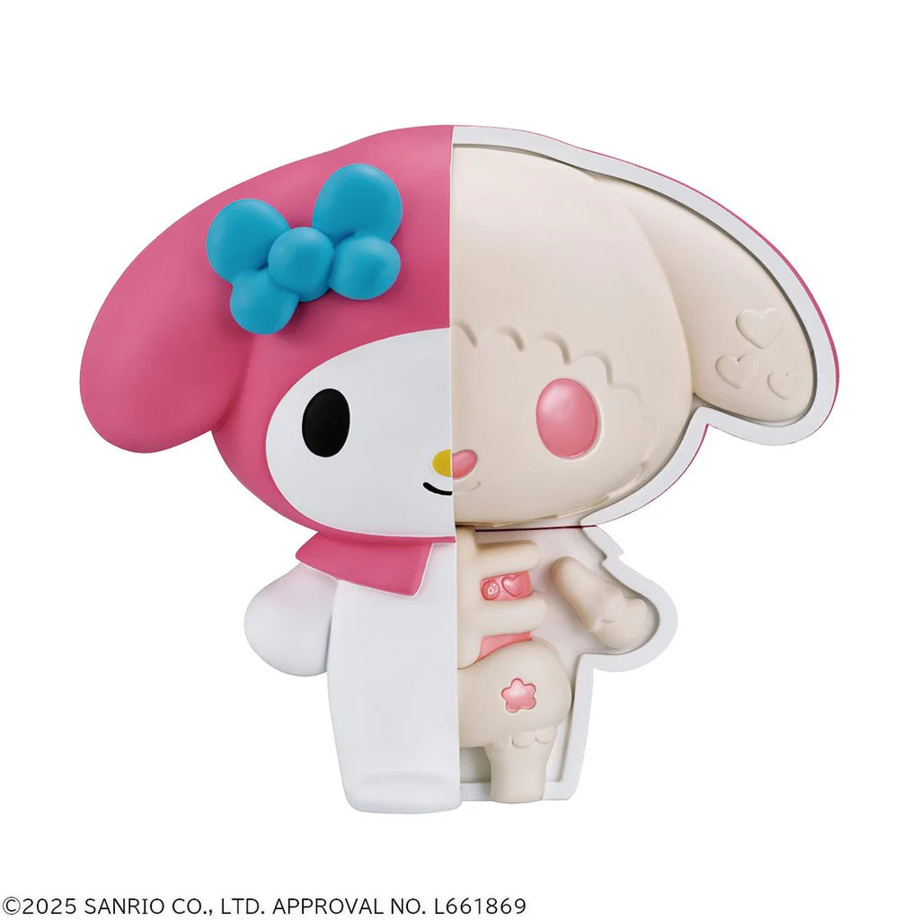 My Melody & Kuromi Kaitai Puzzle FANTASY Soft Vinyl Collection Megahouse Action Figure Set