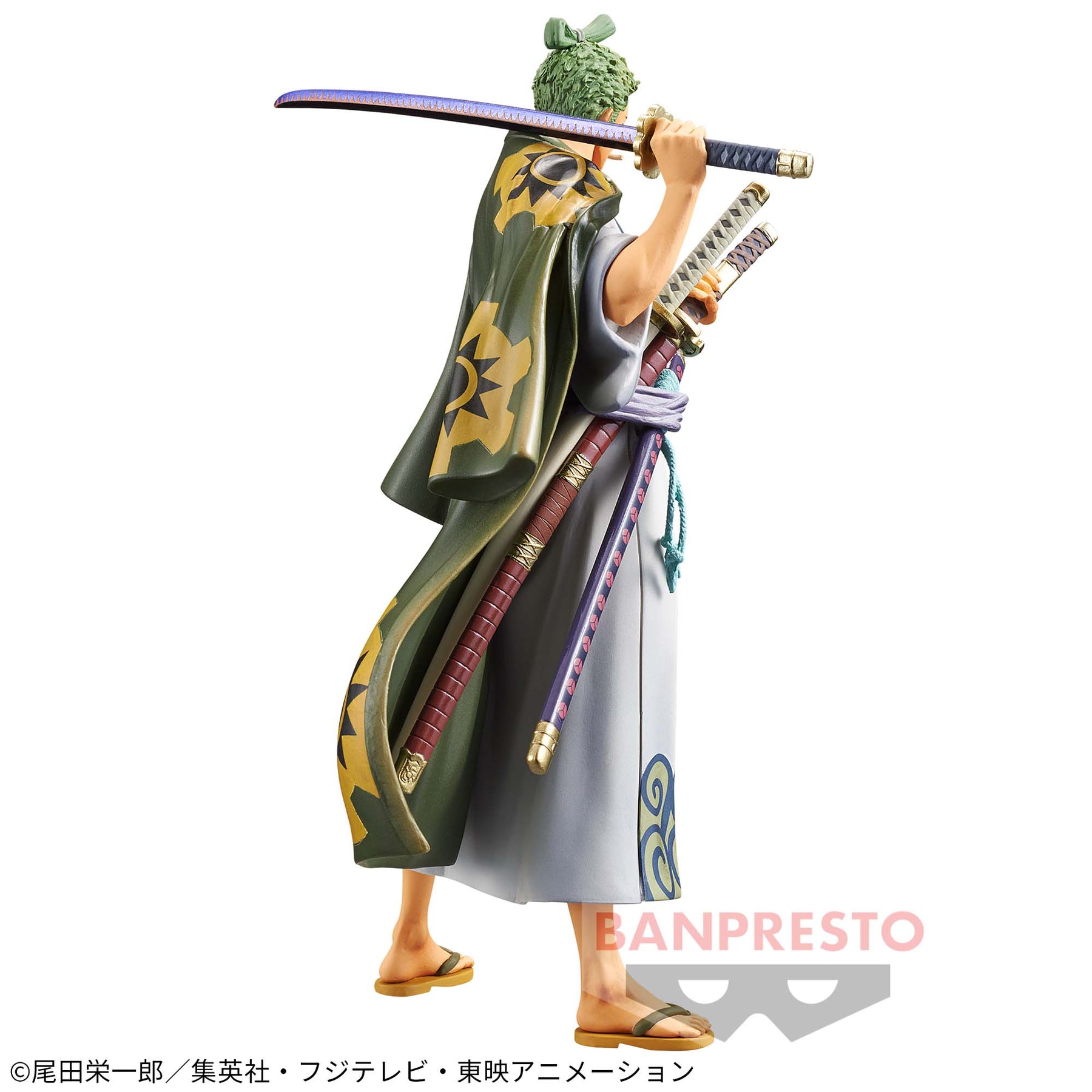 Roronoa Zoro DXF The Grandline Men País de Wano Vol.2 Bandai Banpresto Action Figure