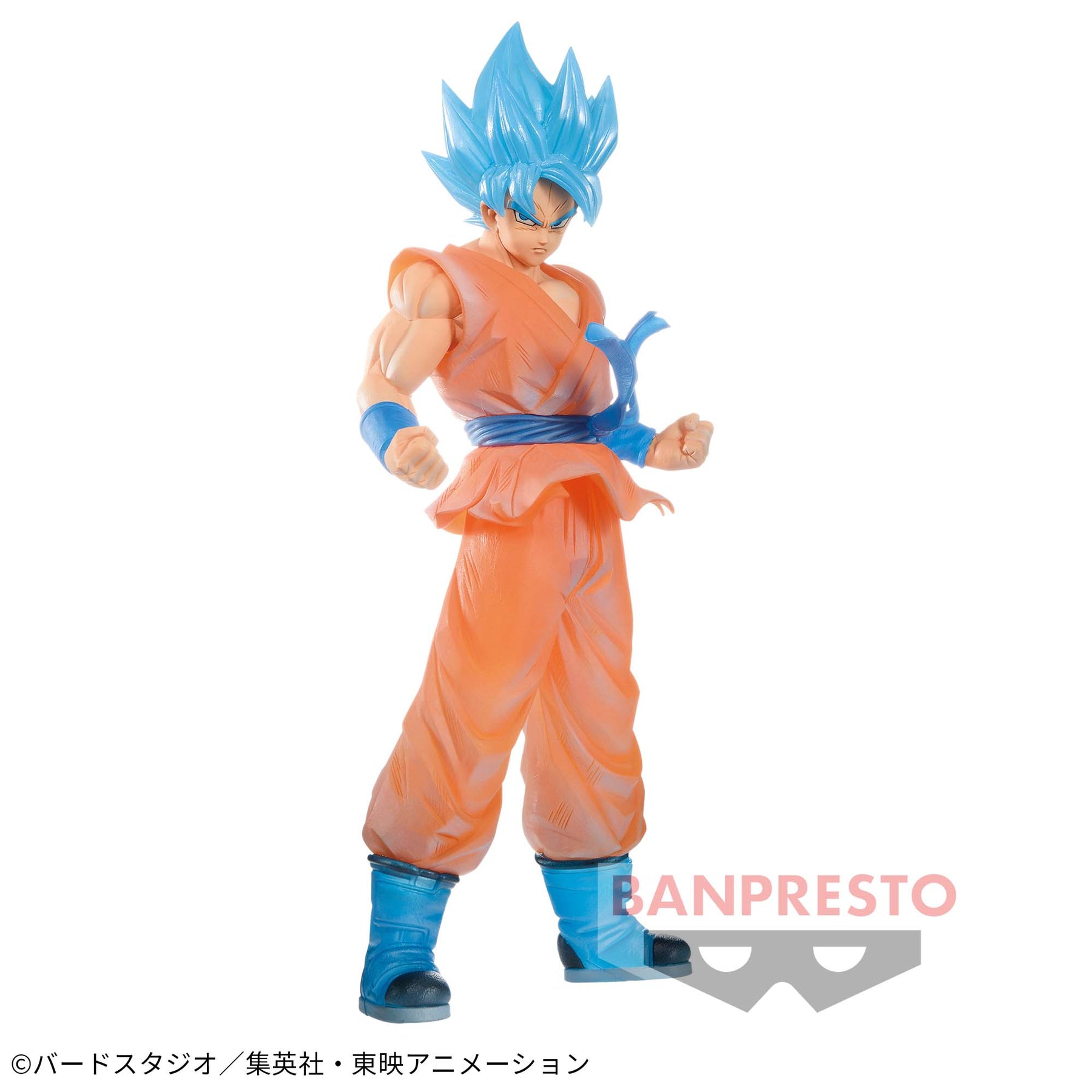 Son Goku Super Saiyajin Blue Clearise Bandai Banpresto Action Figure