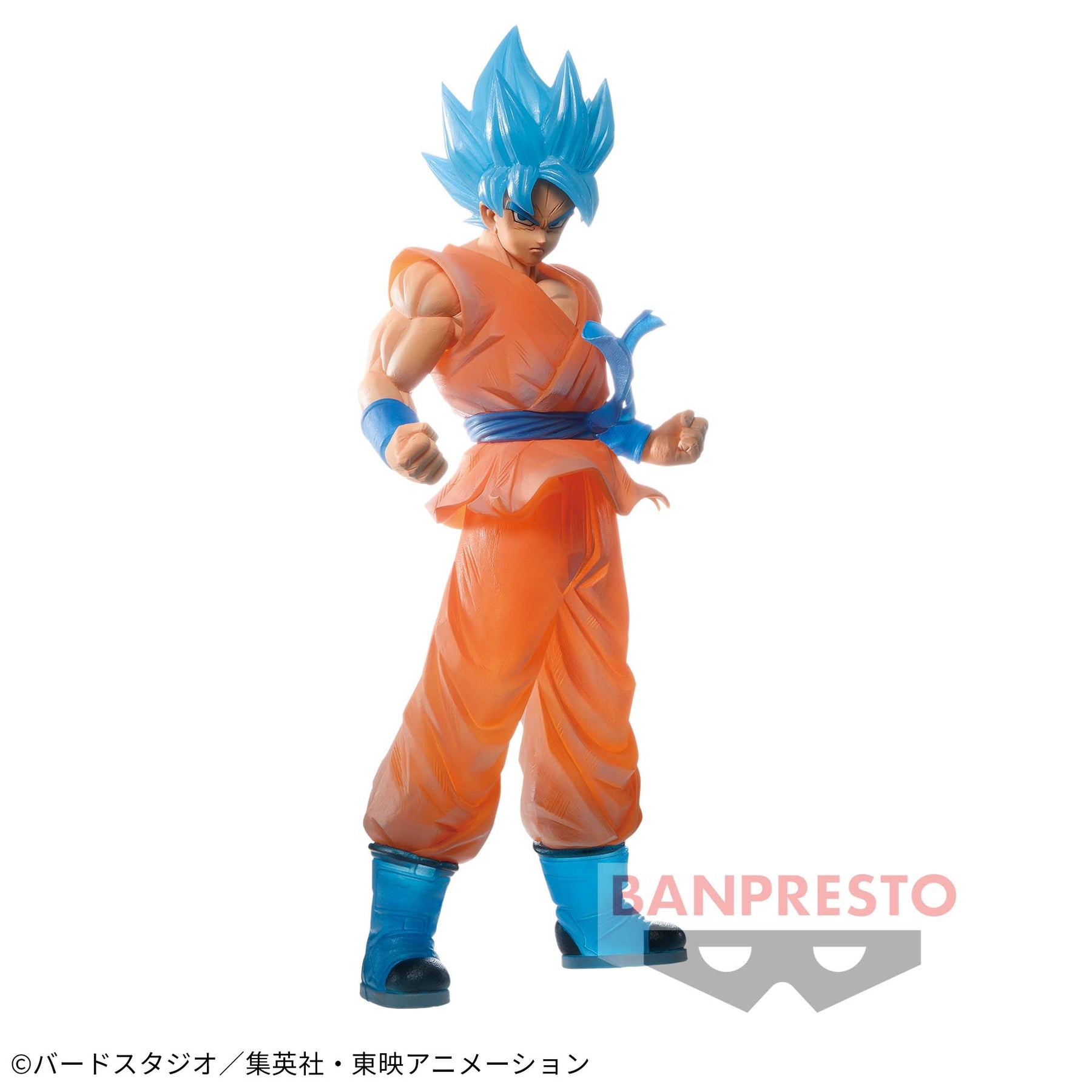 Son Goku Super Saiyajin Blue Clearise Bandai Banpresto Action Figure