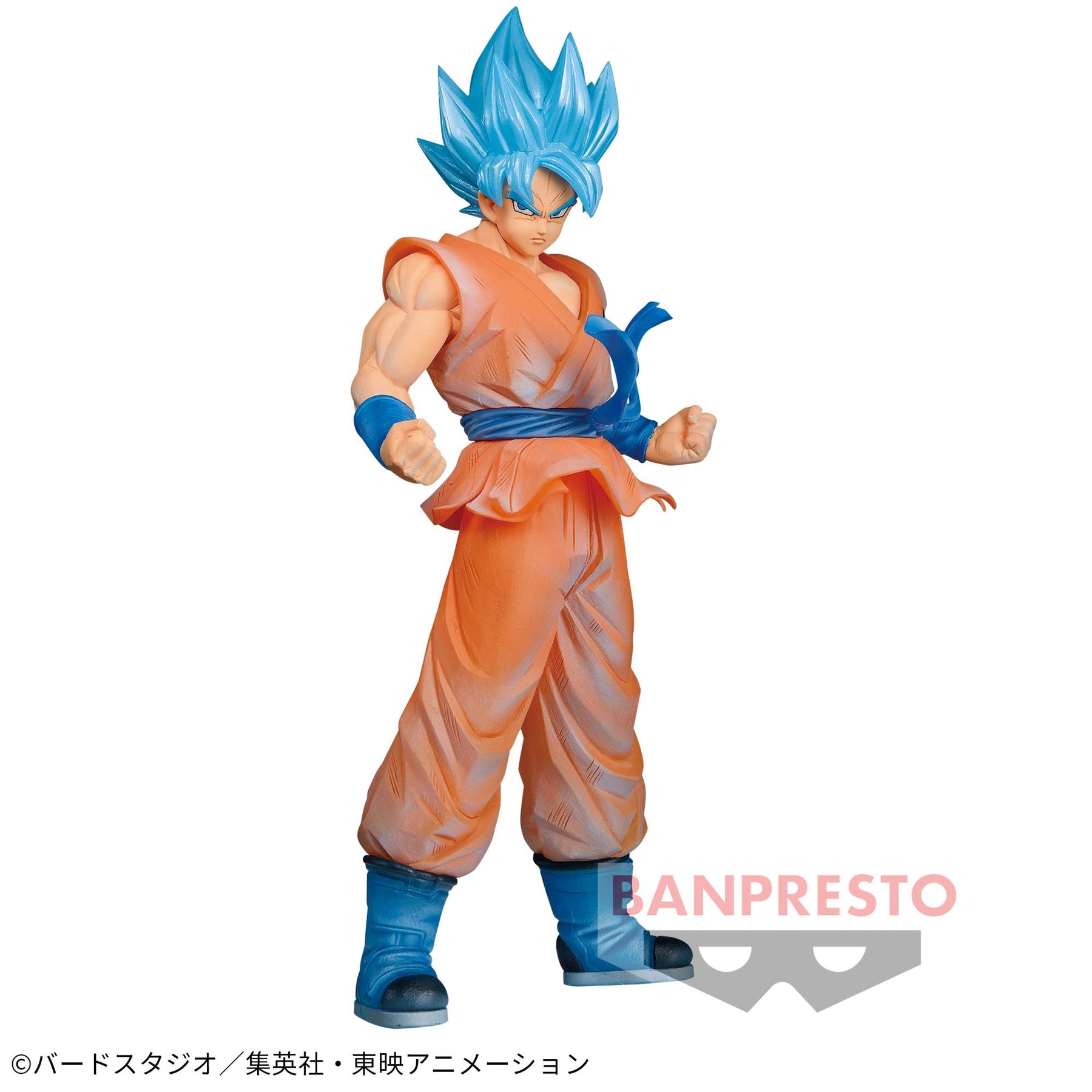 Son Goku Super Saiyajin Blue Clearise Bandai Banpresto Action Figure