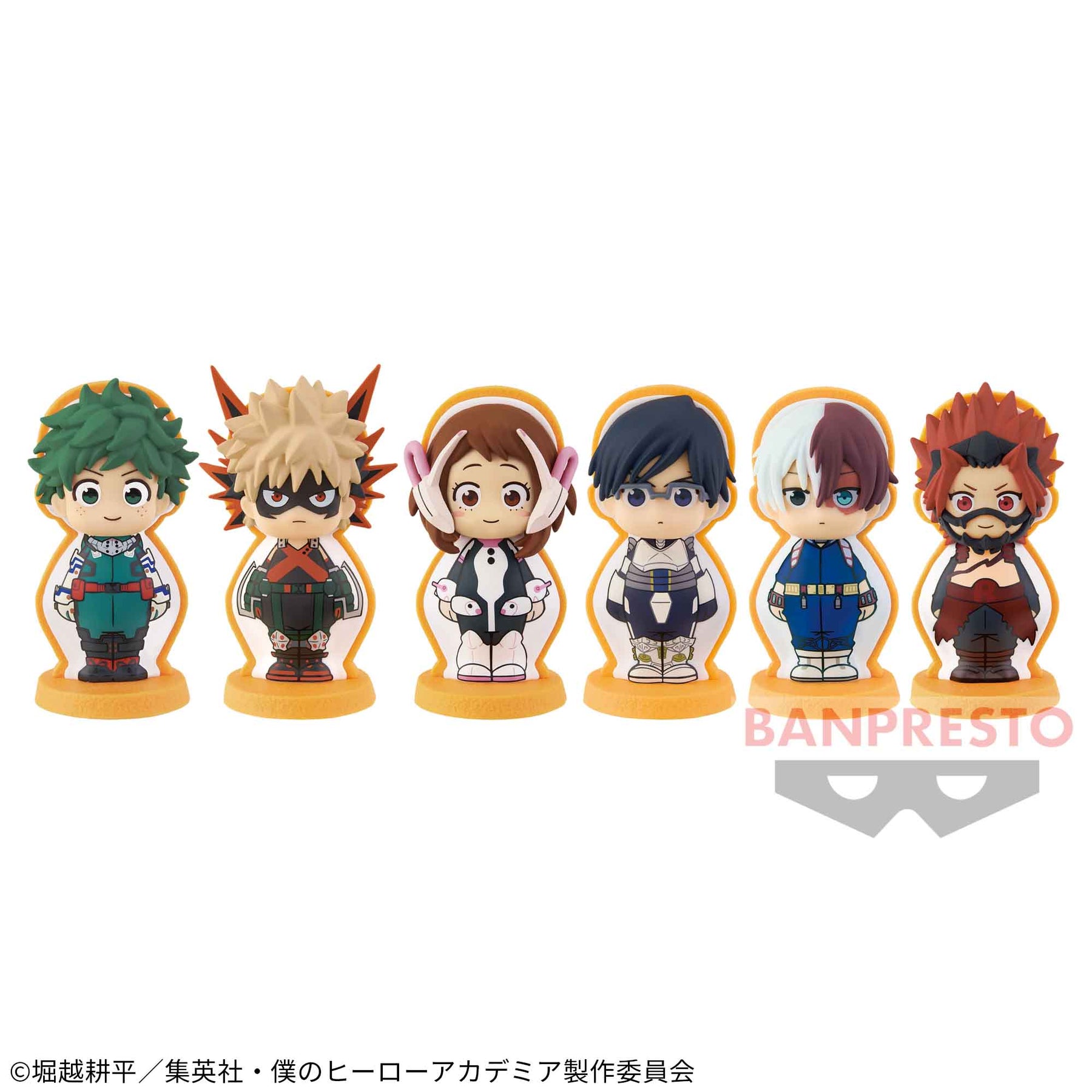 Set de Miniaturas Boku no Hero Cookie Decolle Vol.1 Bandai Banpresto Action Figure