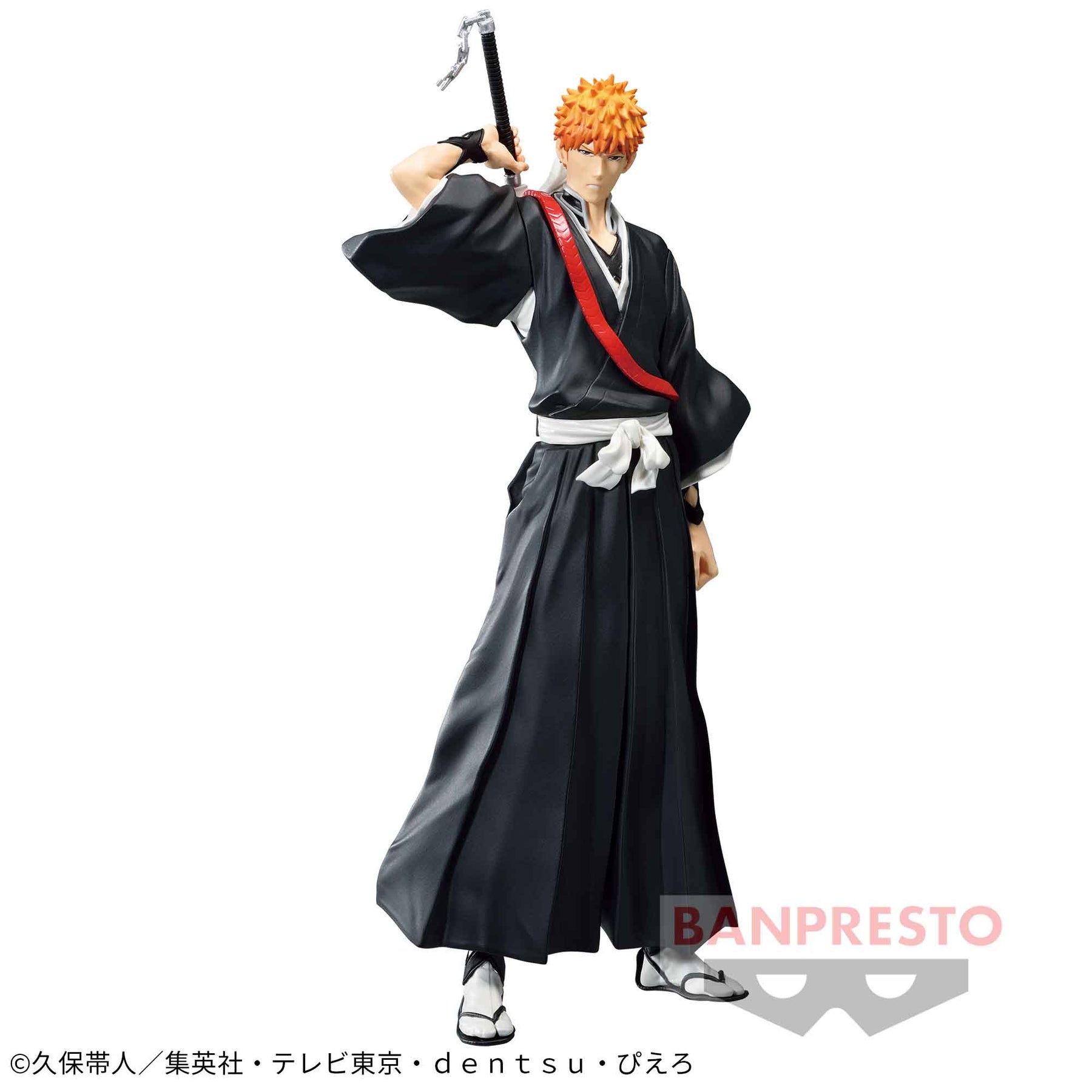Ichigo Kurosaki Bleach Solid And Souls Bandai Banpresto Action Figure
