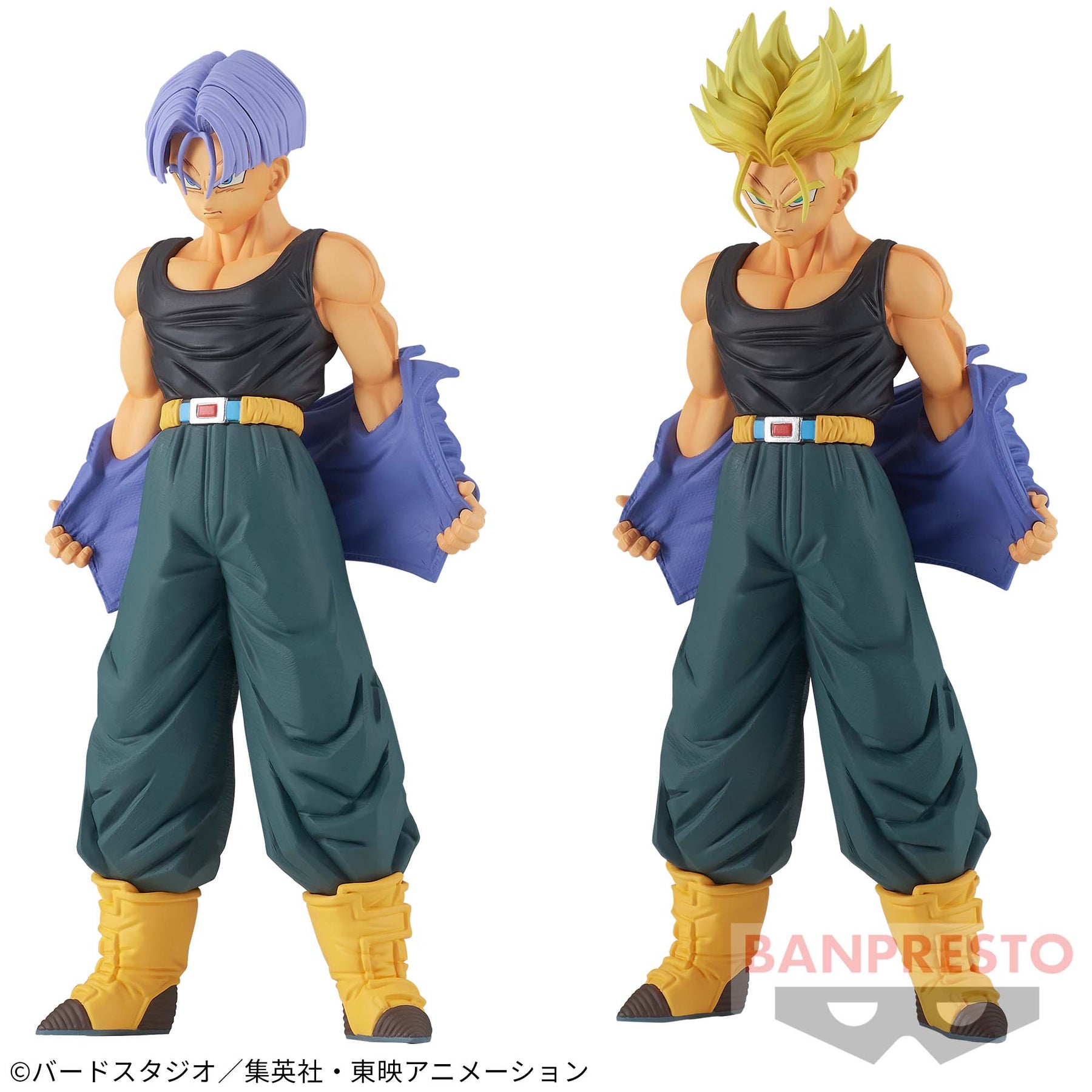 Trunks & Trunks Super Saiyajin Solid Edge Works The Shutsujin 9 Bandai Banpresto Action Figure