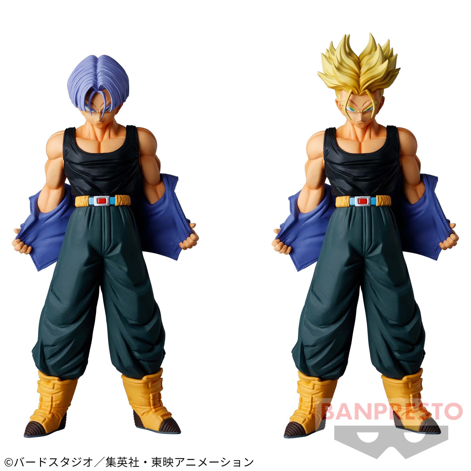 Trunks & Trunks Super Saiyajin Solid Edge Works The Shutsujin 9 Bandai Banpresto Action Figure