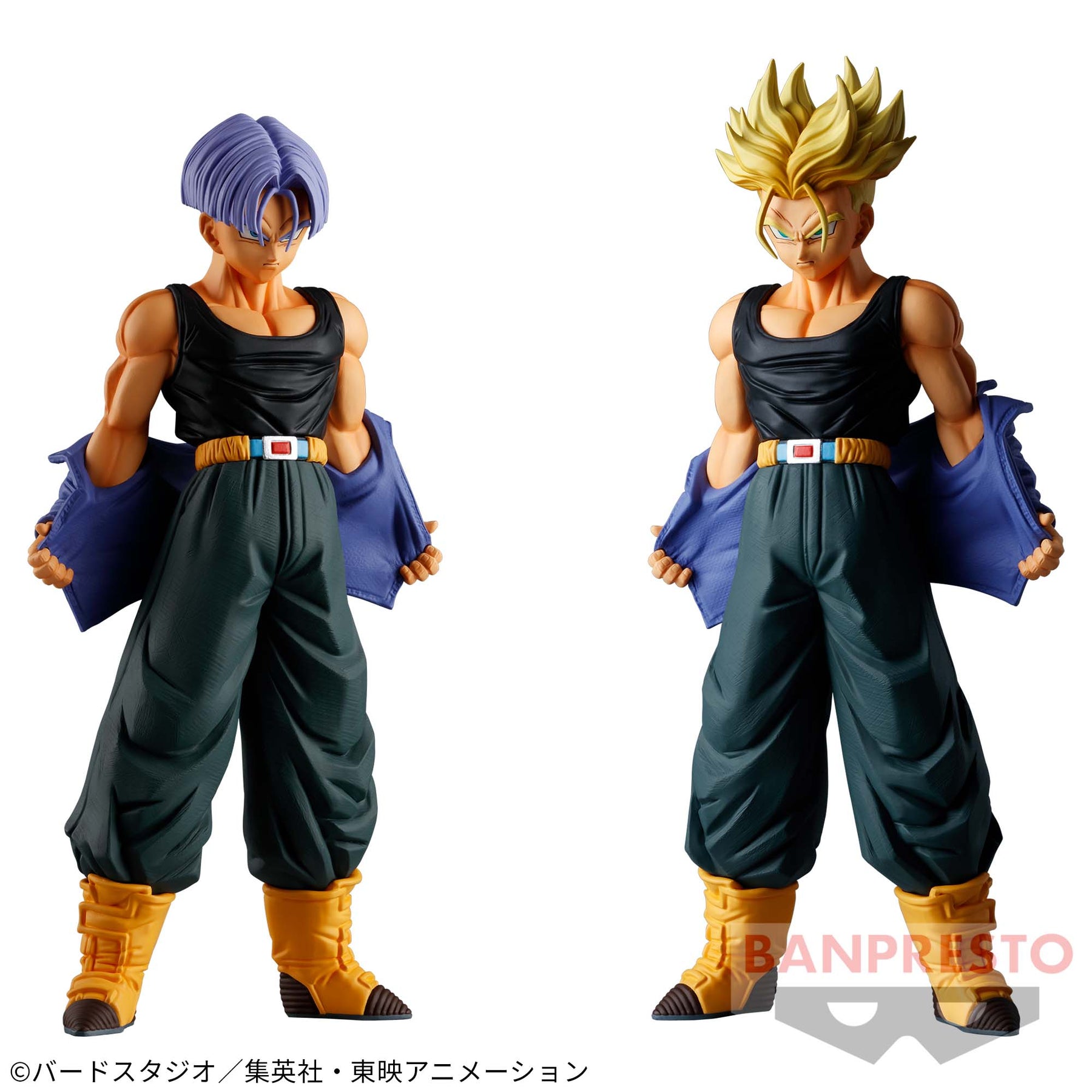 Trunks & Trunks Super Saiyajin Solid Edge Works The Shutsujin 9 Bandai Banpresto Action Figure