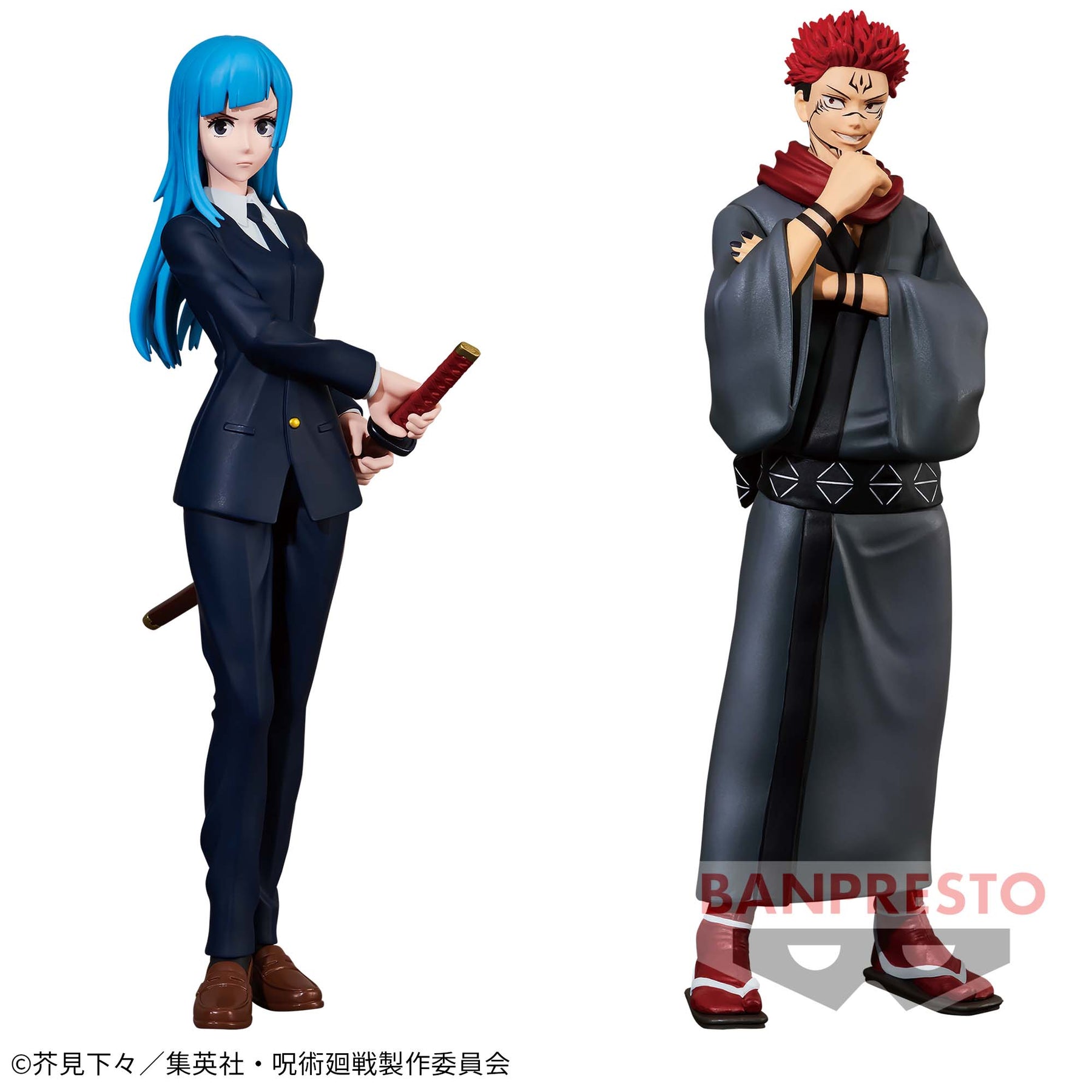 Kasumi Miwa & Ryomen Sukuna Jukon no Kata Bandai Banpresto Action Figure