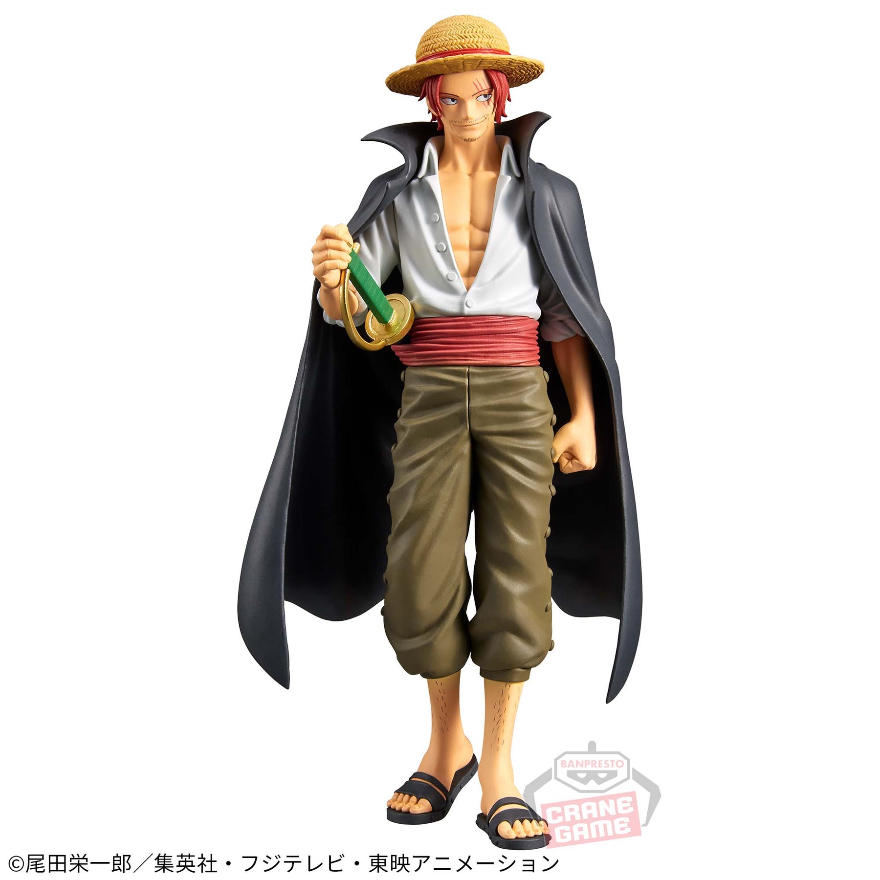 Shanks Jovem DXF The Grandline Series Bandai Banpresto Action Figure