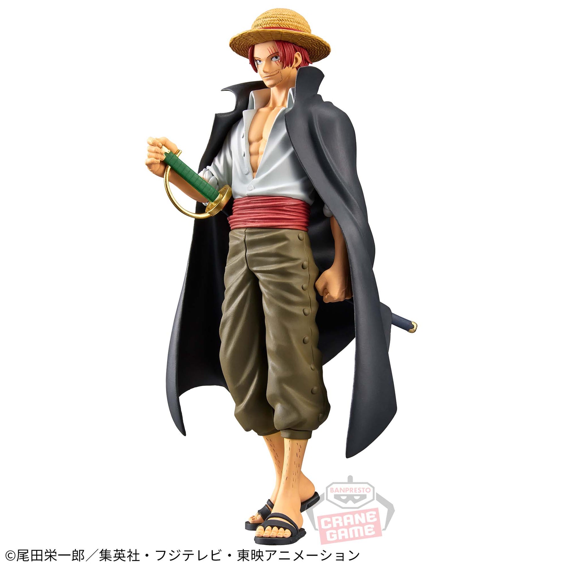 Shanks Jovem DXF The Grandline Series Bandai Banpresto Action Figure