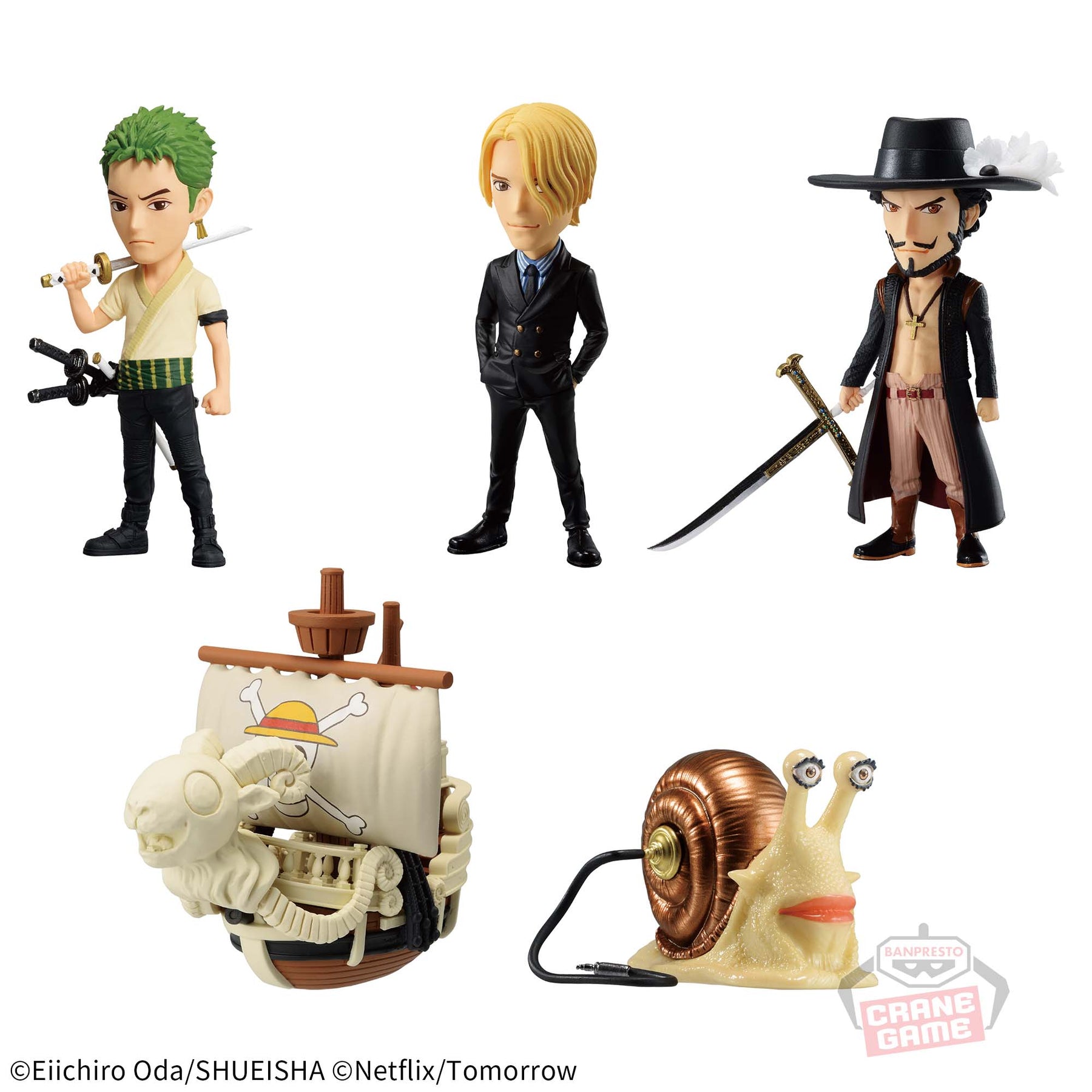 Set De Miniaturas One Piece Netflix Live Action 2 Bandai Banpresto