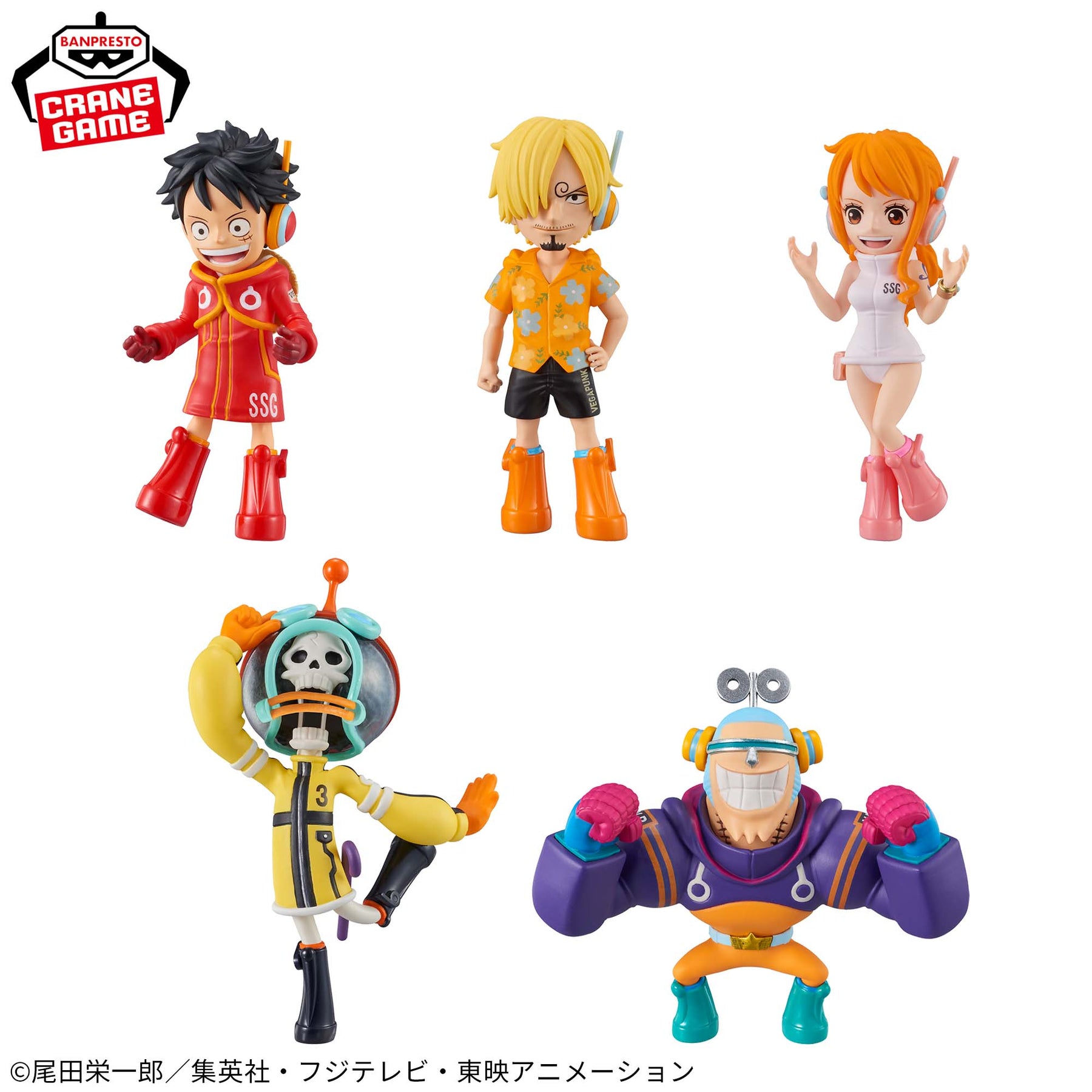 Set De Miniaturas One Piece WCF Egghead Bandai Banpresto