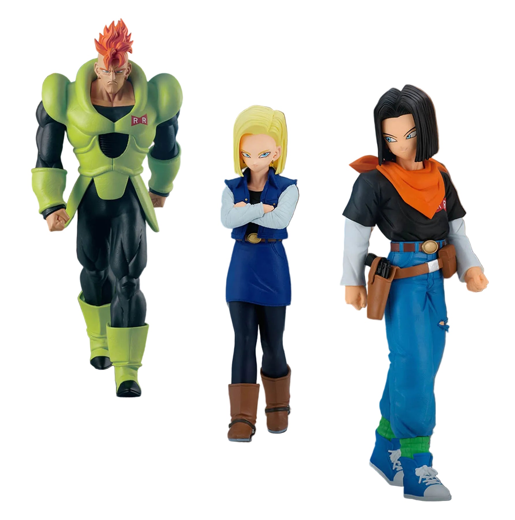 Android 16 Solid Edge Works The Shutsujin Bandai Banpresto Action Figure