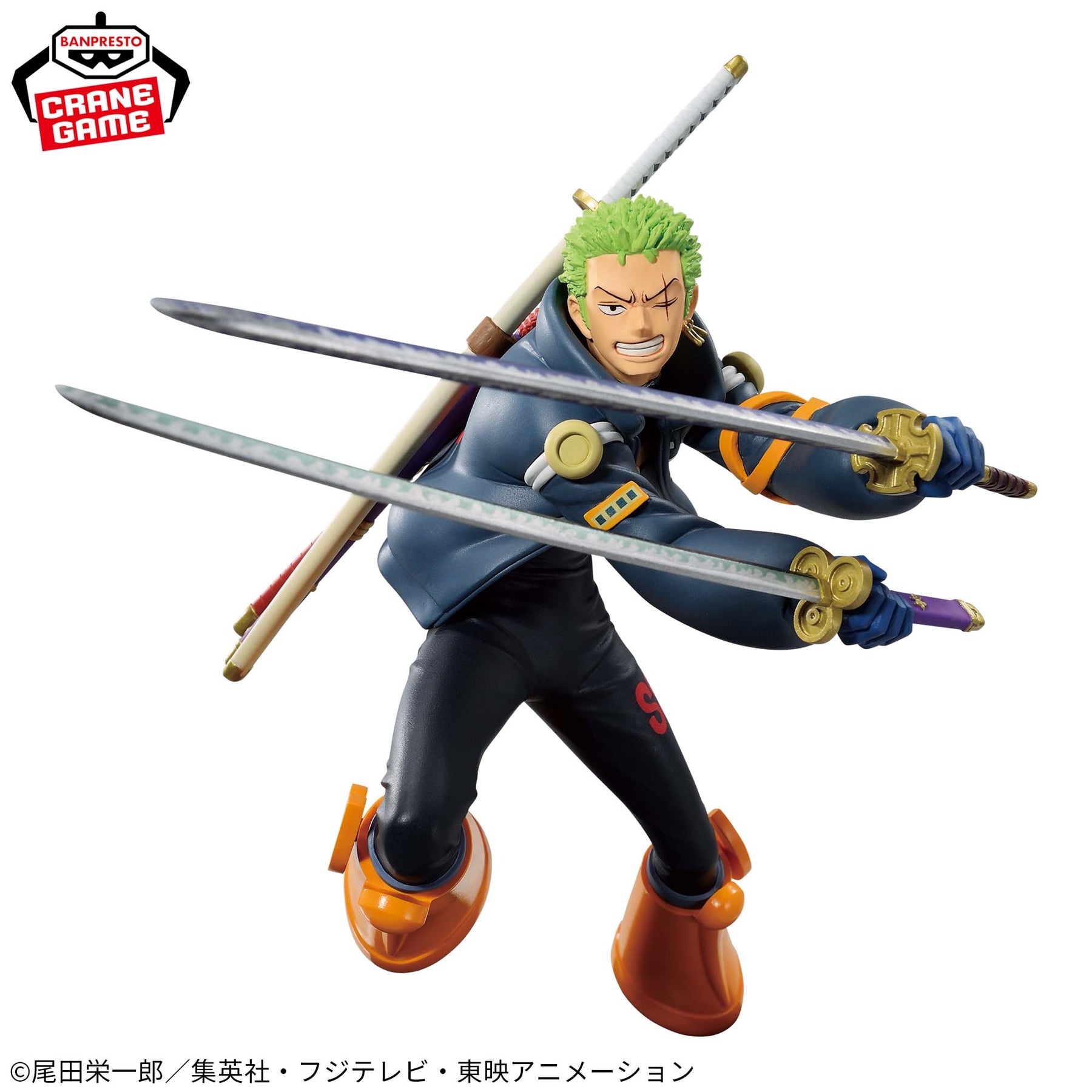 Roronoa Zoro Egghead Battle Record Collection Bandai Banpresto Action Figure