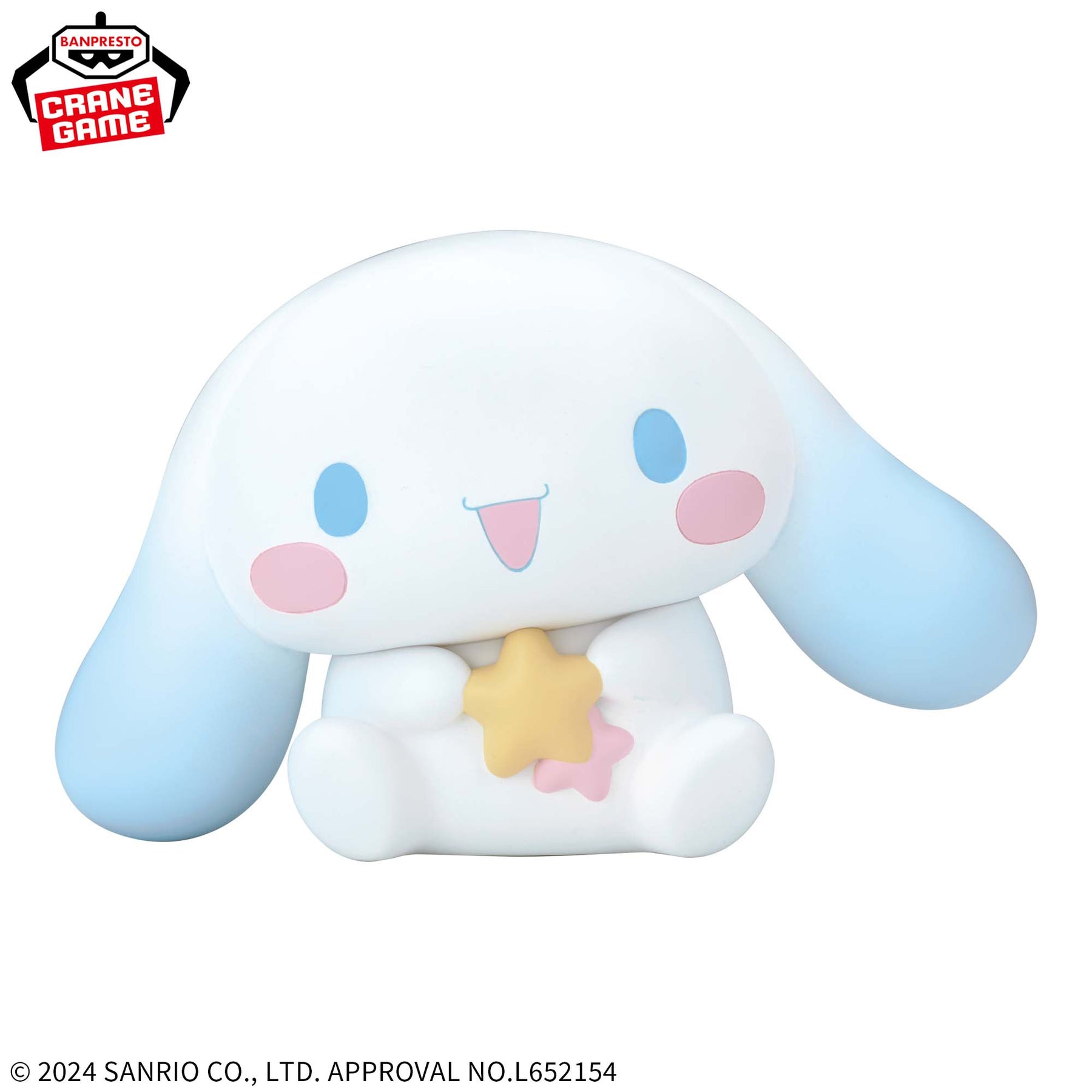 Cinnamoroll Estrelinha Sofvimates Bandai Banpresto Action Figure