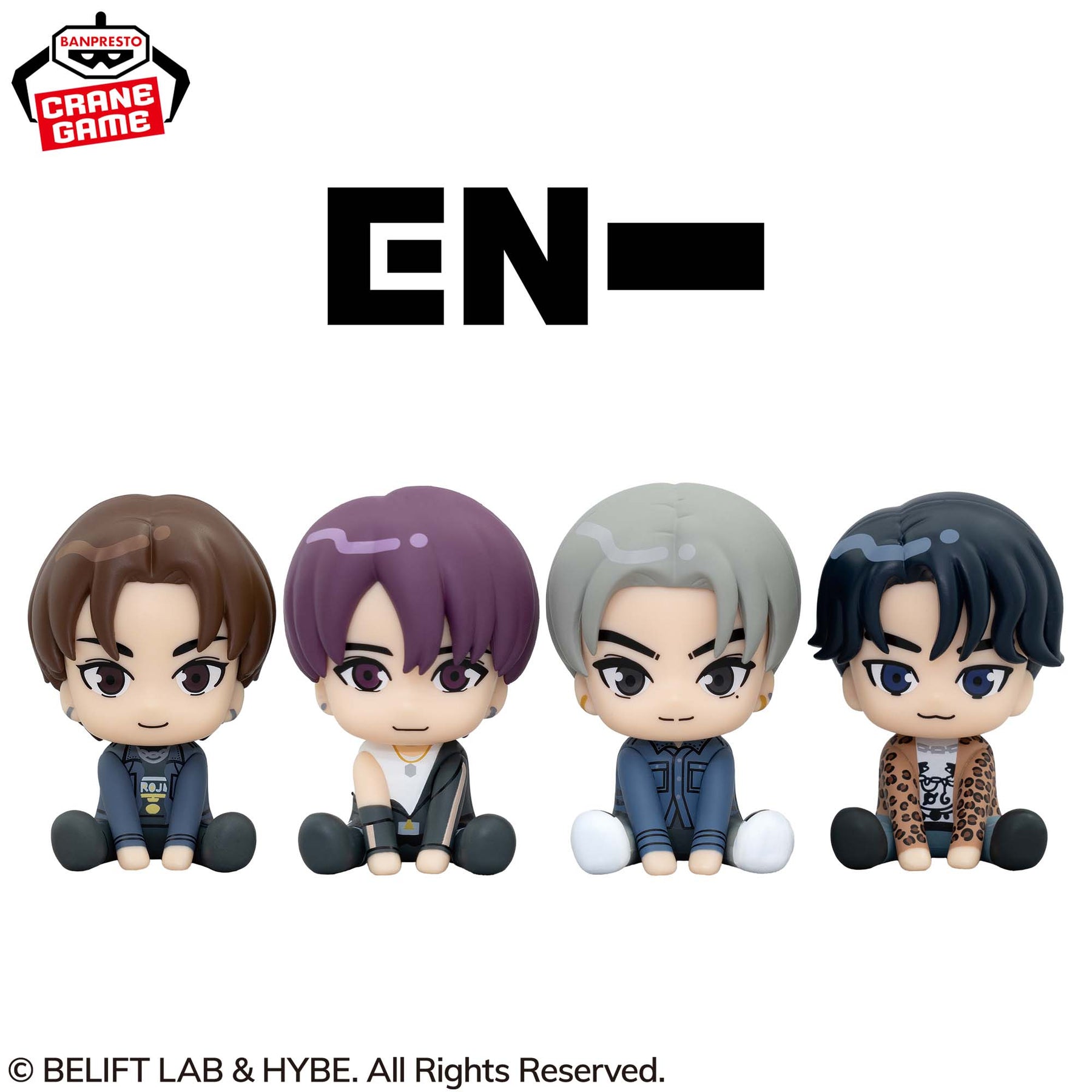 Set de Miniaturas Enhypen Sweet Venom Nostalgic Pop vol.1 Bandai Banpresto Action Figure