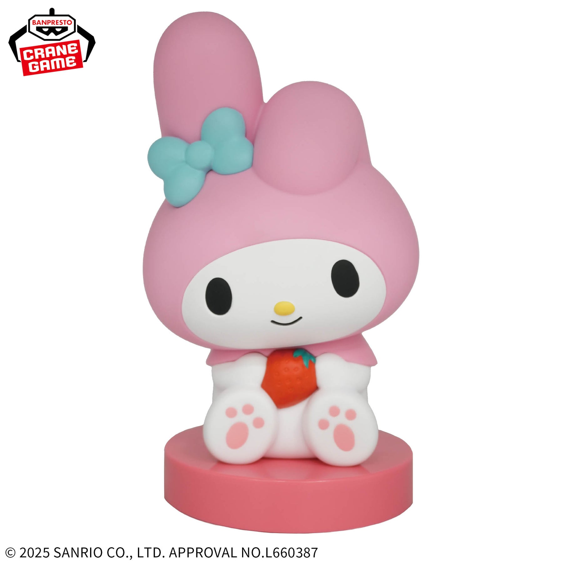 Luminária My Melody Room Light Bandai Banpresto Action Figure