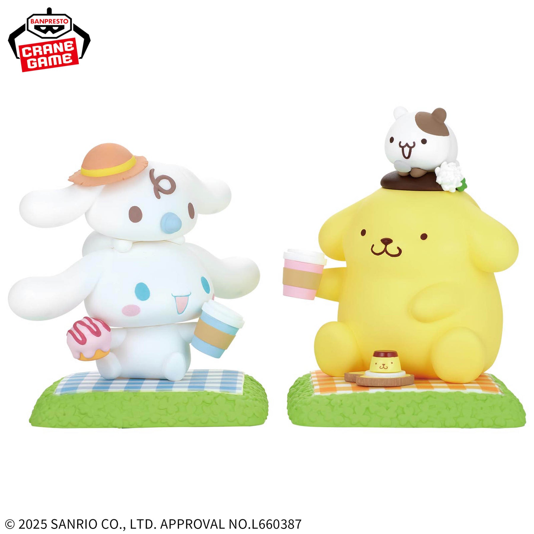 Cinnamoroll & Pompompurin Nakayoshi Memories Vol.2 Bandai Banpresto Action Figure