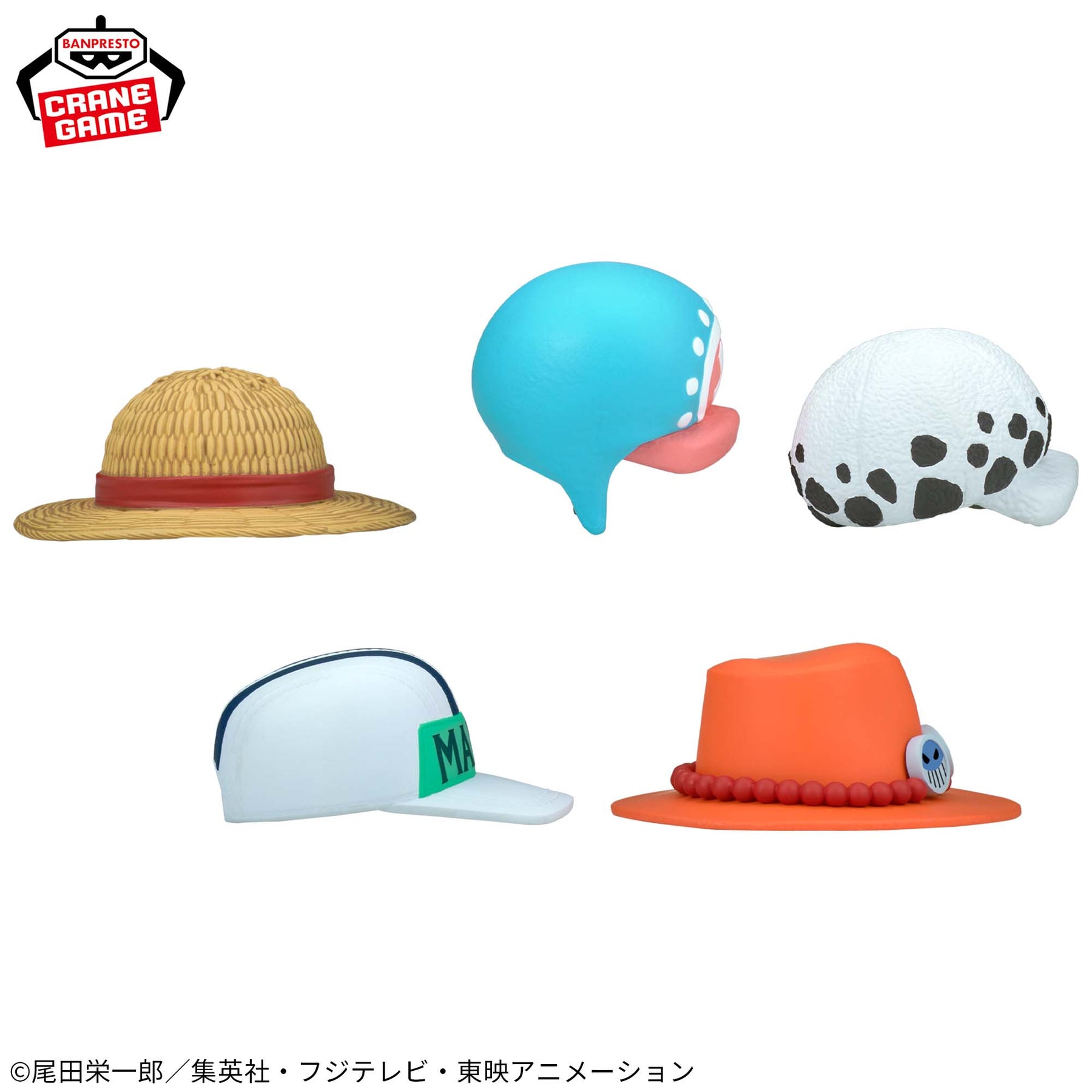 One Piece Set Hat Collection Bandai Banpresto Action Figure