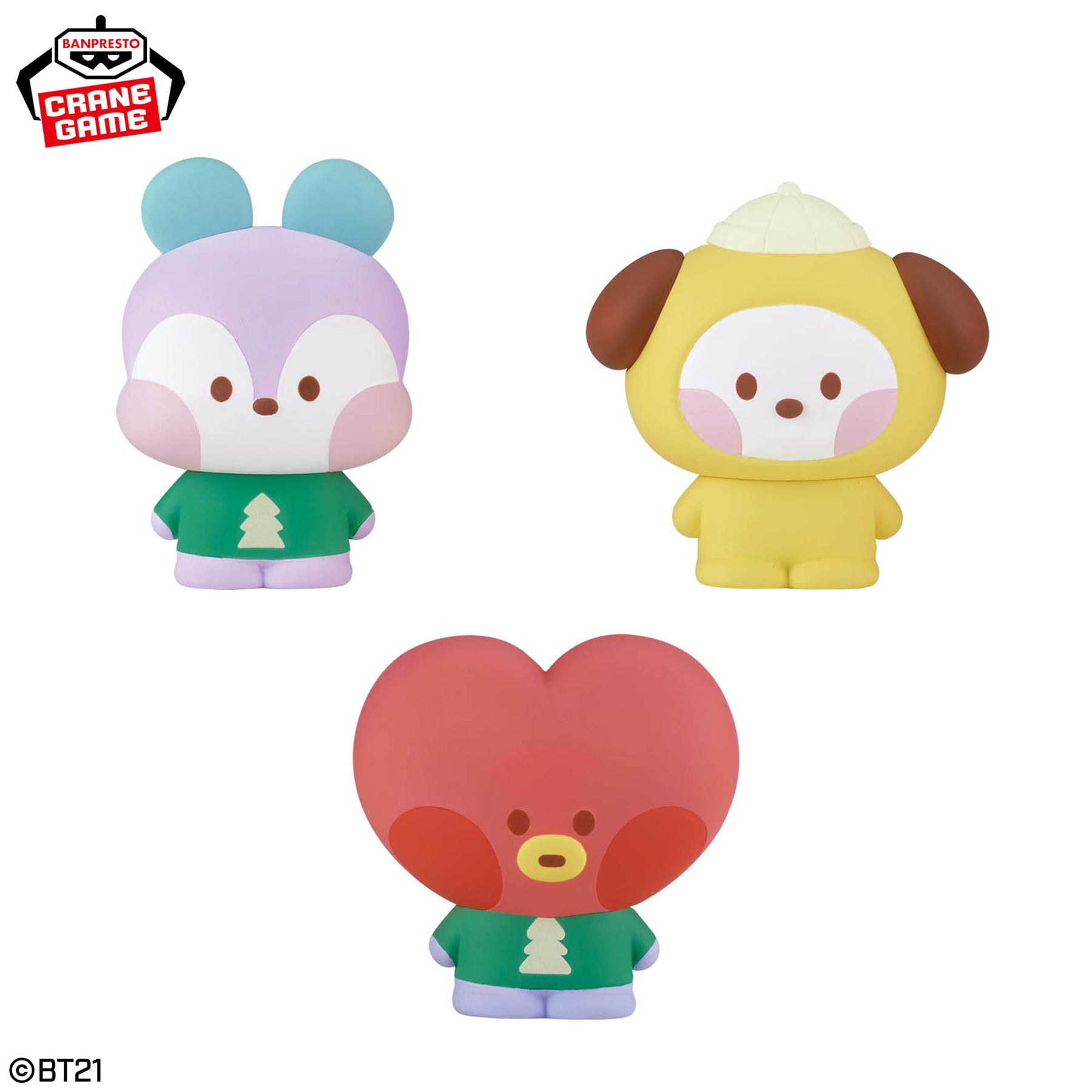 Set de Miniaturas BT21 Minini Petit Holiday Sofvimates vol.2 Bandai Banpresto Action Figure
