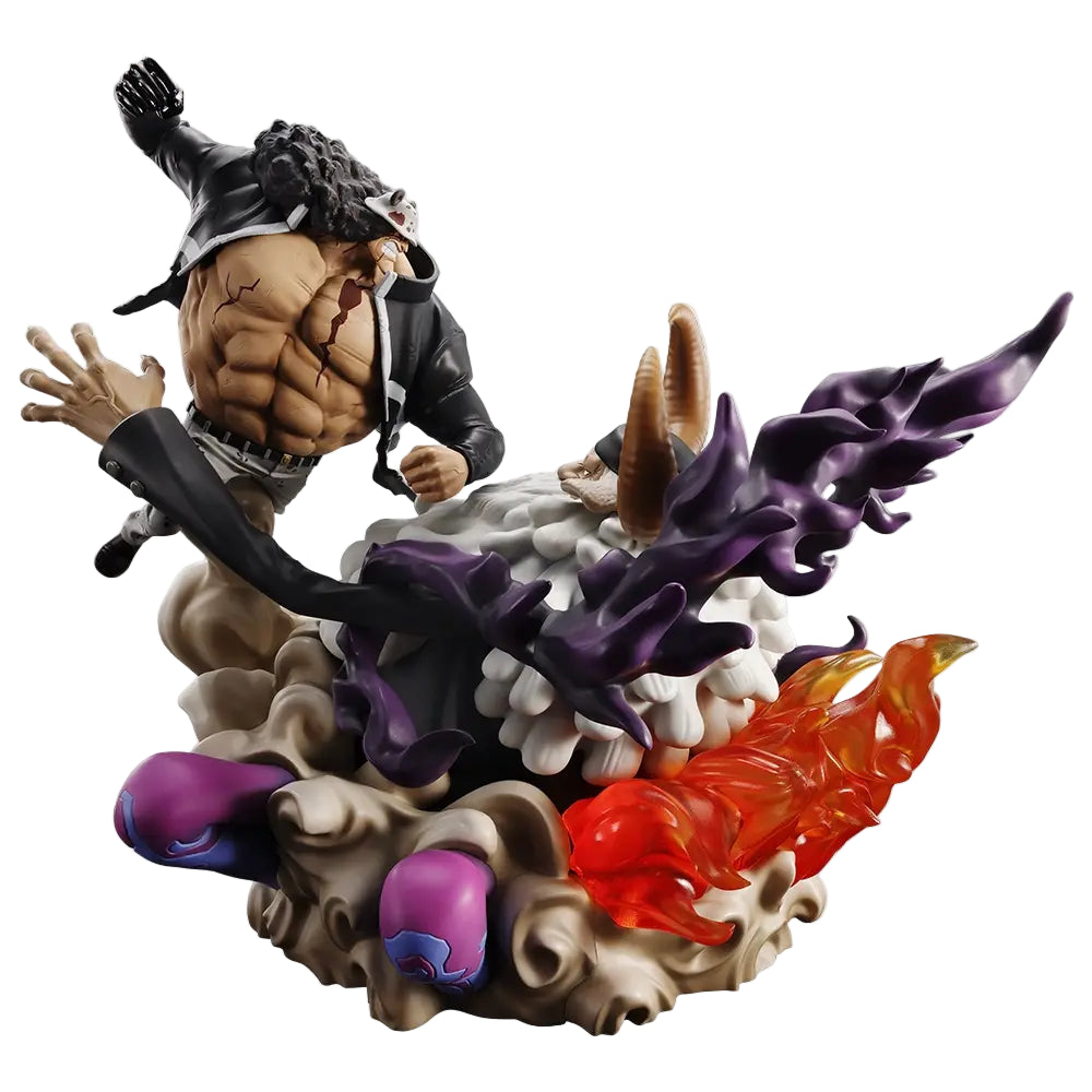 Bartholomew Kuma vs Saint Jaygarcia Saturn Revible Moment Last One Ichiban Kuji Action Figure