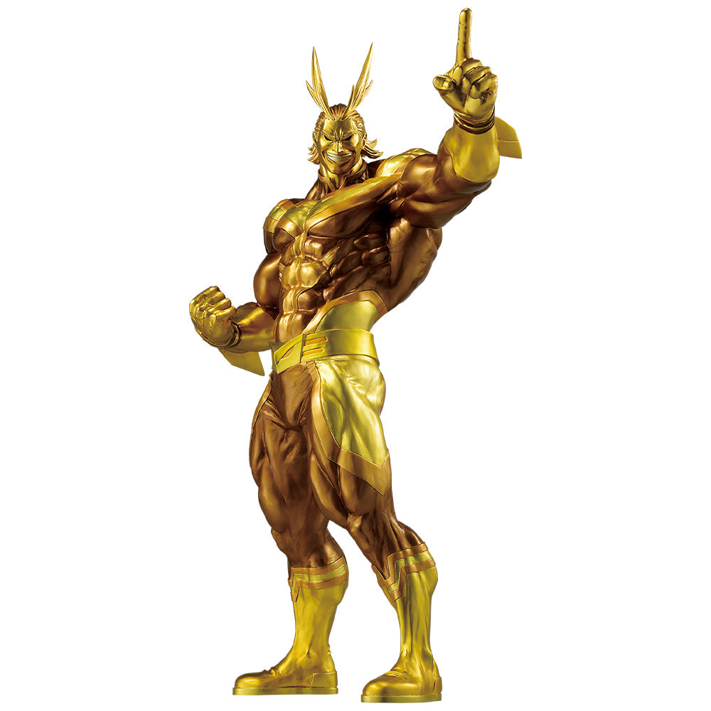 All Might Masterlise Extra Gold Ver. Ichiban Kuji Action Figure