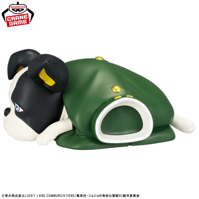 Iggy Sofvimates Relaxando no Uniforme de Noriaki Kakyoin Bandai Banpresto Action Figure
