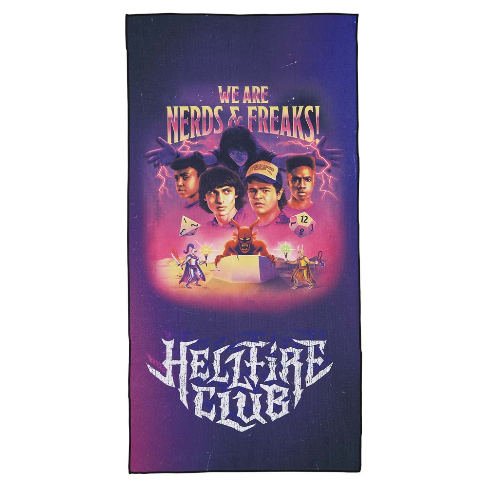 Stranger Things Season 4 Big Towel Toalha Colecionável