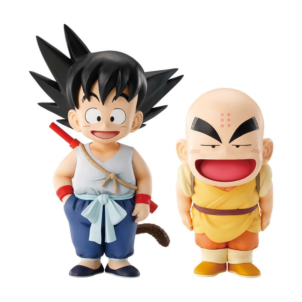 Goku & Krillin Masterlise Plus Ichiban Kuji Action Figure Set