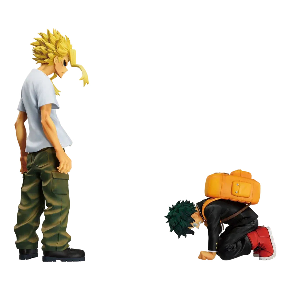 All Might & Izuku Midoriya A História Até Se Tornar o Maior Herói Materlise Plus Ichiban Kuji Action Figure