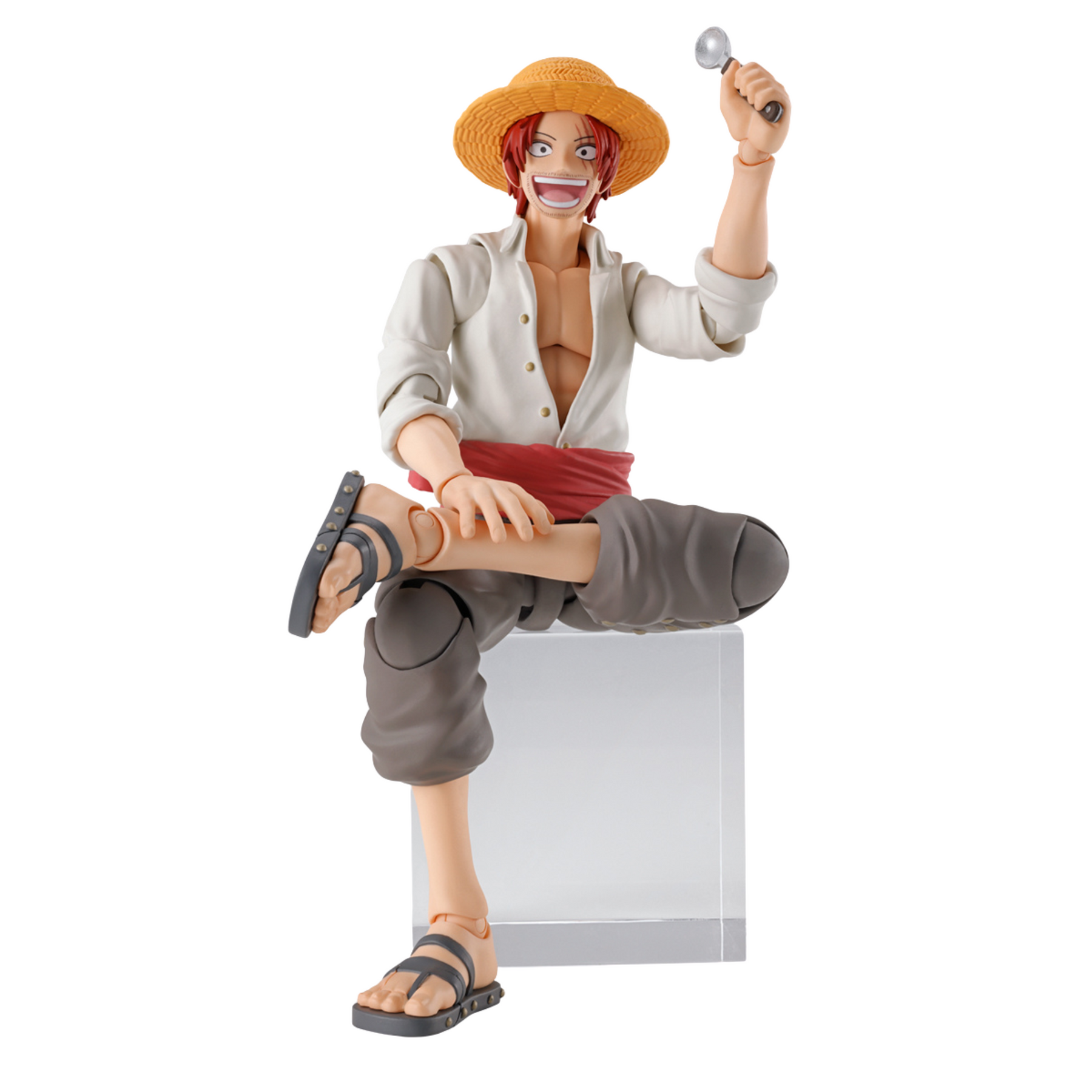 Shanks & Monkey D. Luffy S.h Figuarts Childhood Bandai Action Figure
