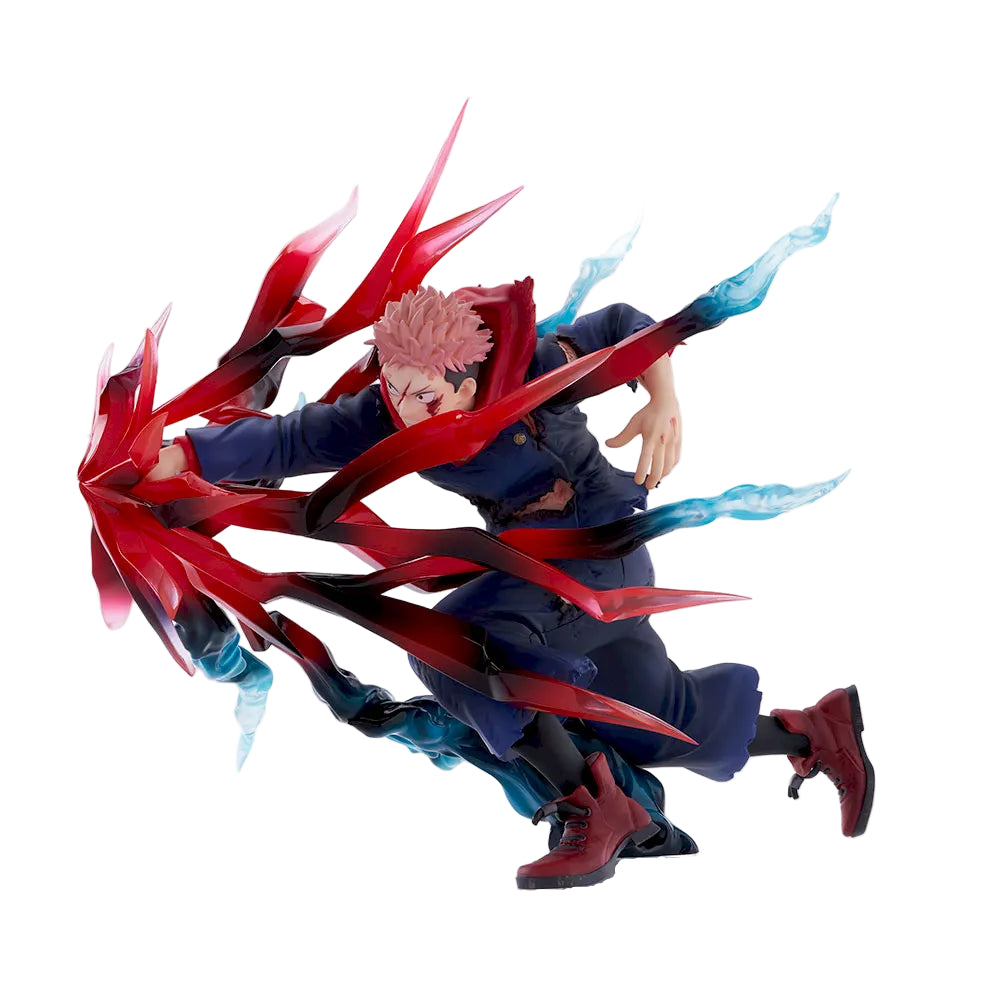 Yuji Itadori Black Flash Luminasta Sega Action Figure