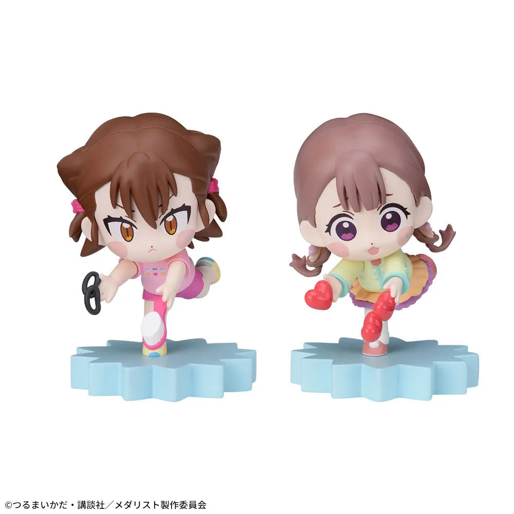 Inori Yuitsuka & Hikaru Kamisaki mOH!ment Mini Figure Vol.2 SEGA Action Figure