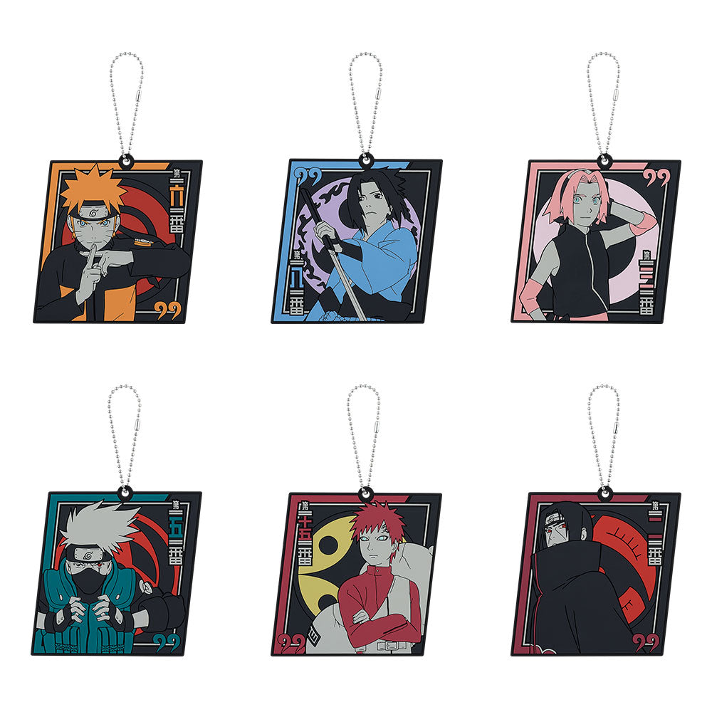 Chaveiros De Borracha Naruto Shippuden Bandai Ichiban Kuji