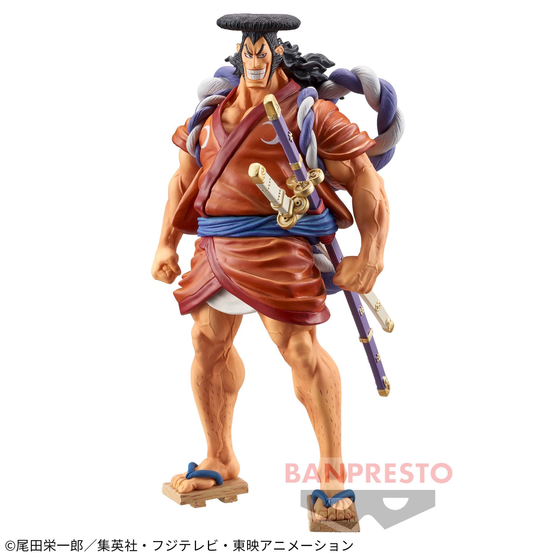 Kozuki Oden DXF The Grandline Men Bandai Banpresto Action Figure