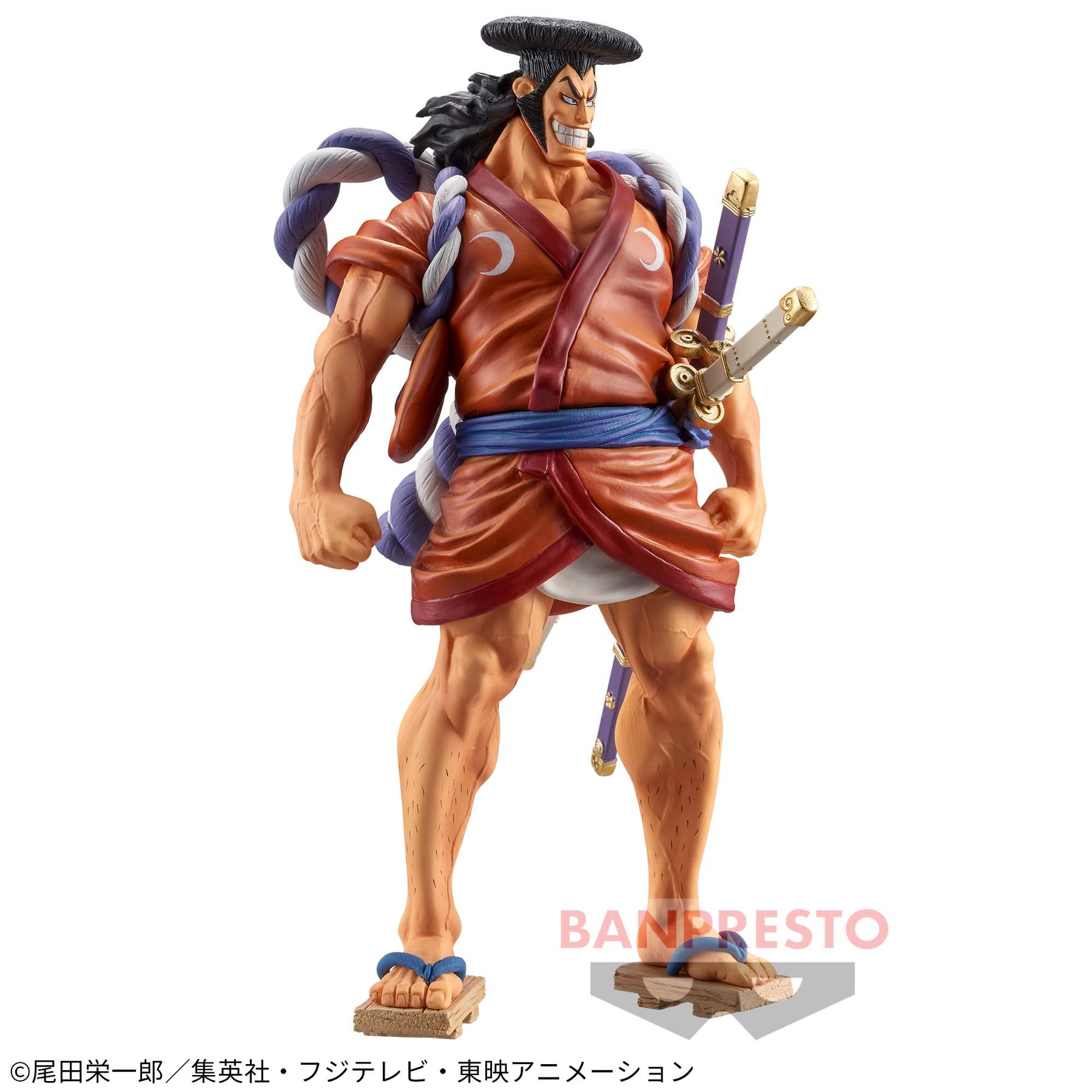 Kozuki Oden DXF The Grandline Men Bandai Banpresto Action Figure