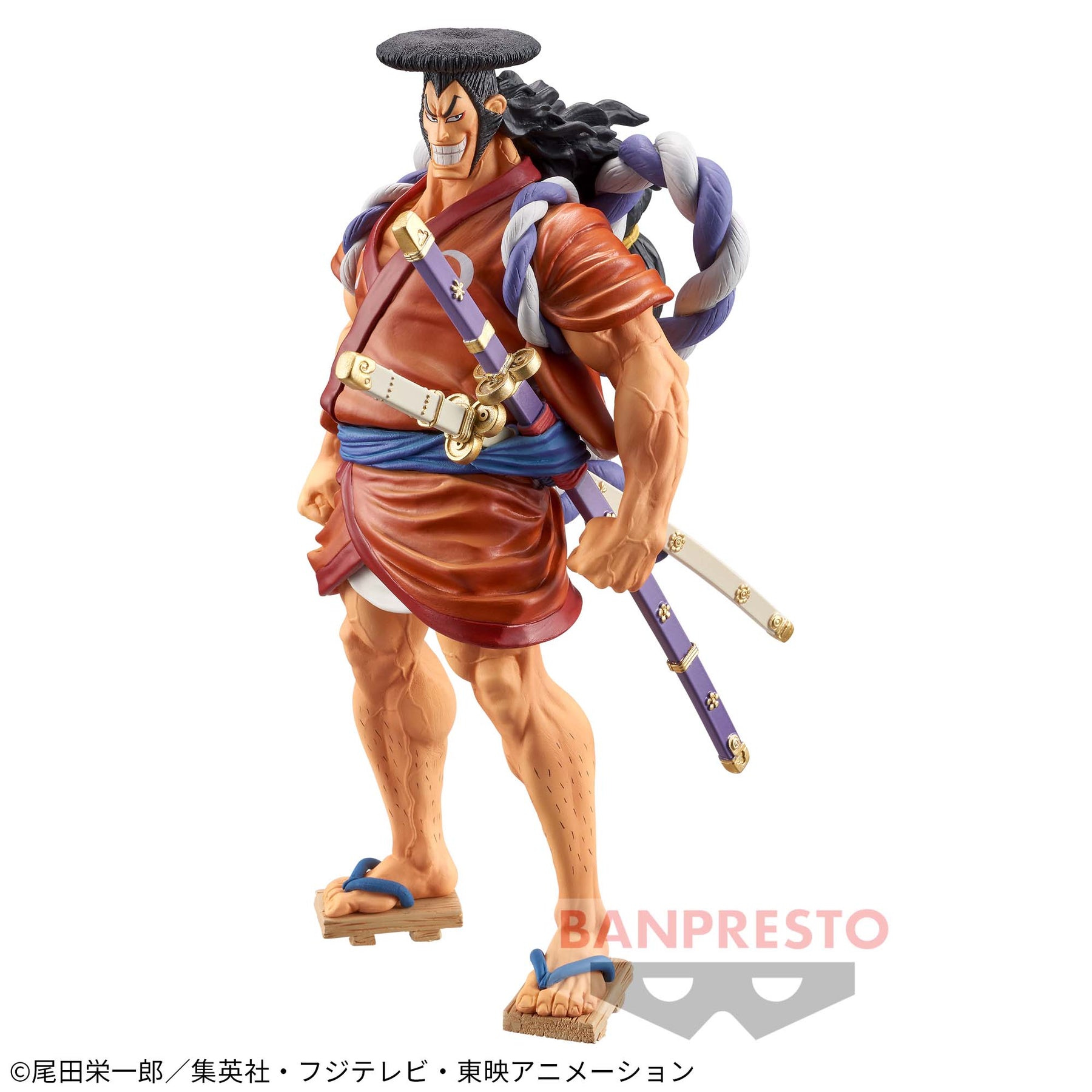 Kozuki Oden DXF The Grandline Men Bandai Banpresto Action Figure