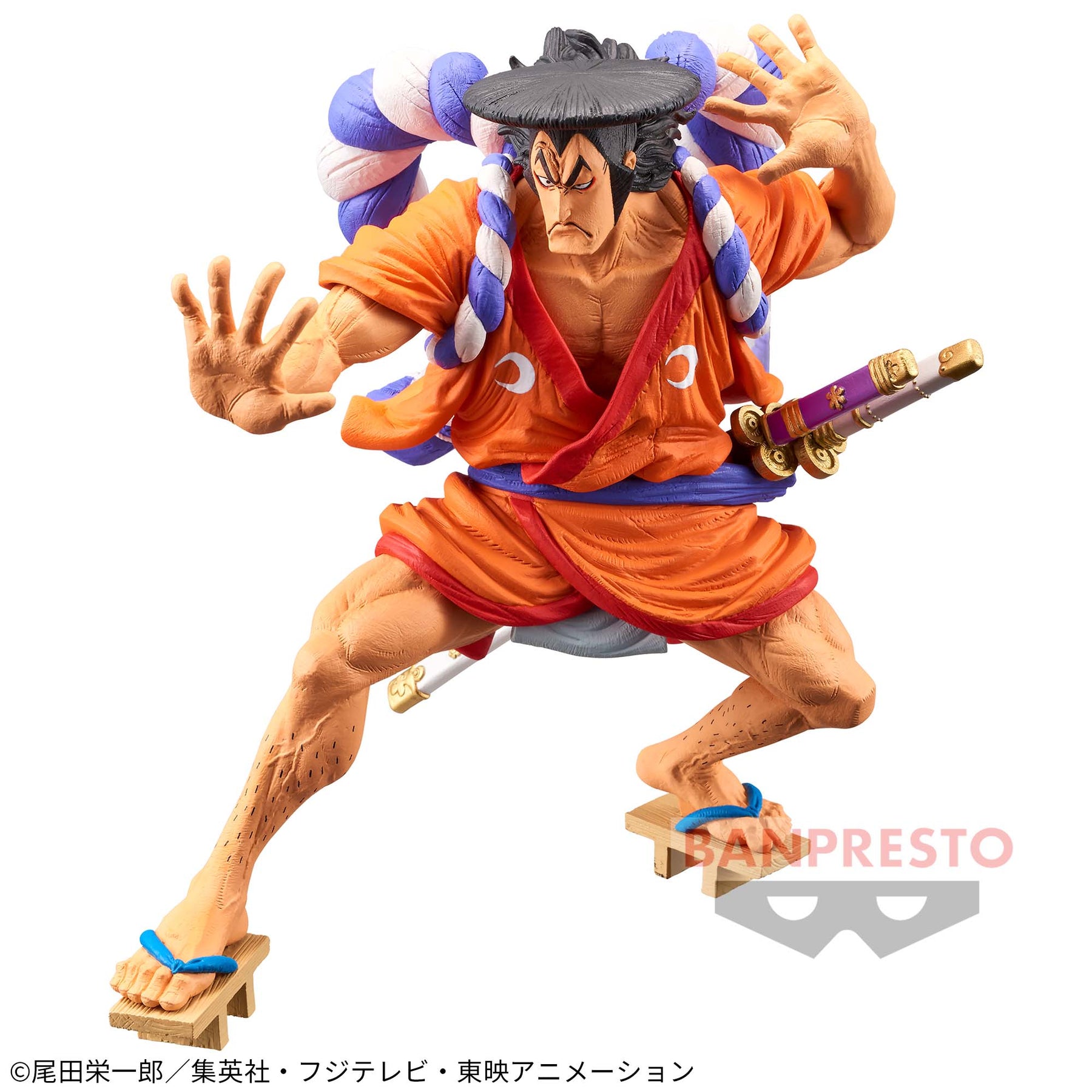 Kozuki Oden King Of Artist Bandai Banpresto Action Figure