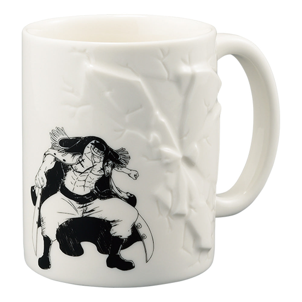 Caneca De Porcelana One Piece Barba Branca Bandai Ichiban Kuji (Edição Especial)