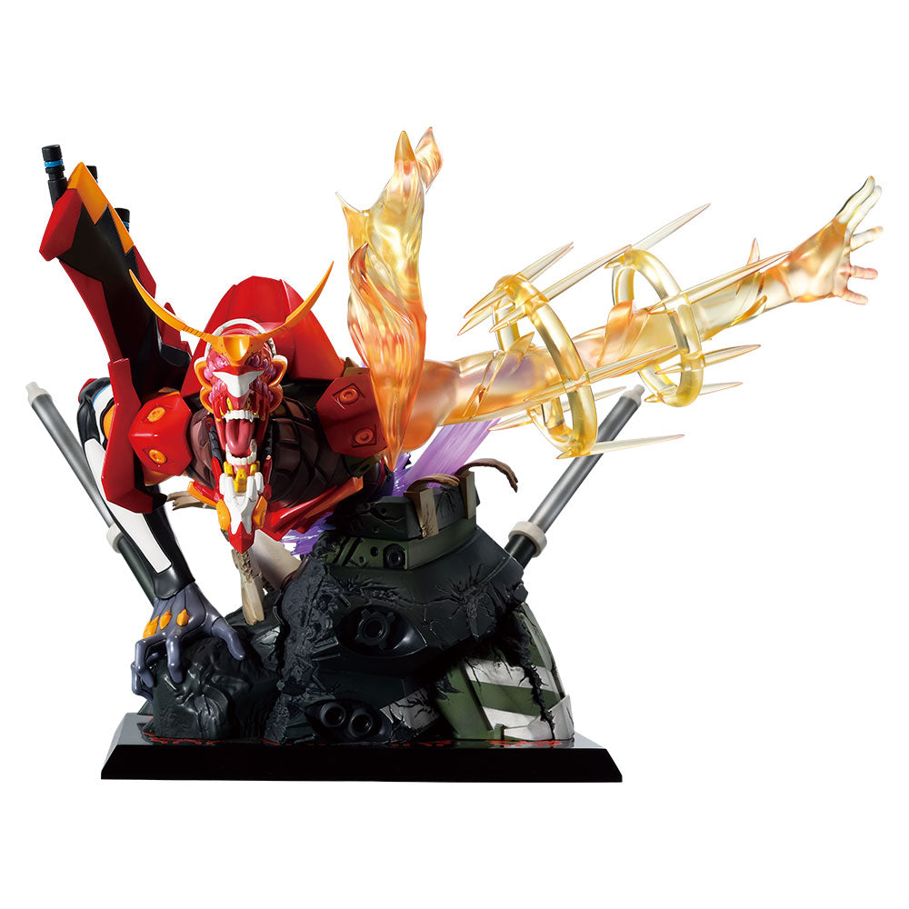 Evangelion Unidade 2 Alfa Mega Vignette Last One Ichiban Kuji Action Figure