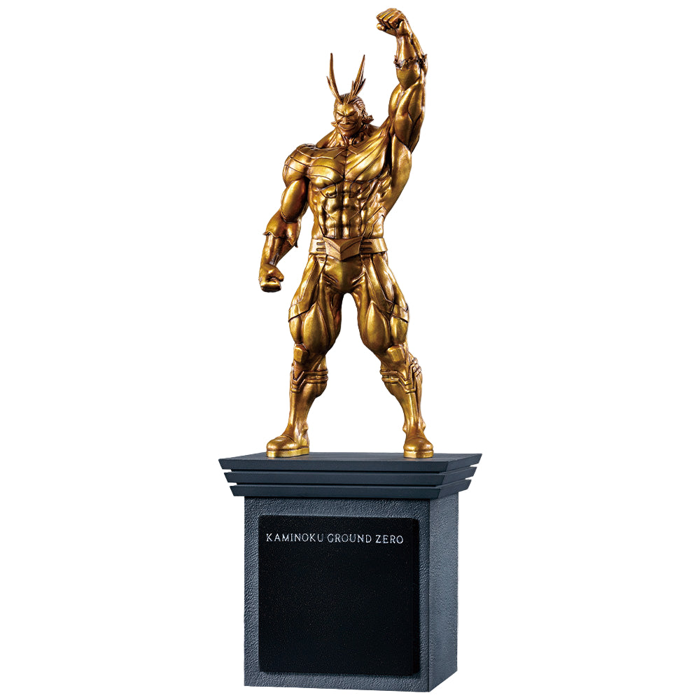 All Might Bronze Statue Masterrelive Collection Ichiban Kuji Action Figure