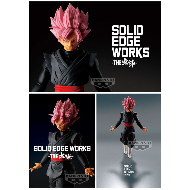 Goku Black Super Saiyajin Rose Solid Edge Works Vol. 8 Bandai Banpresto Action Figure