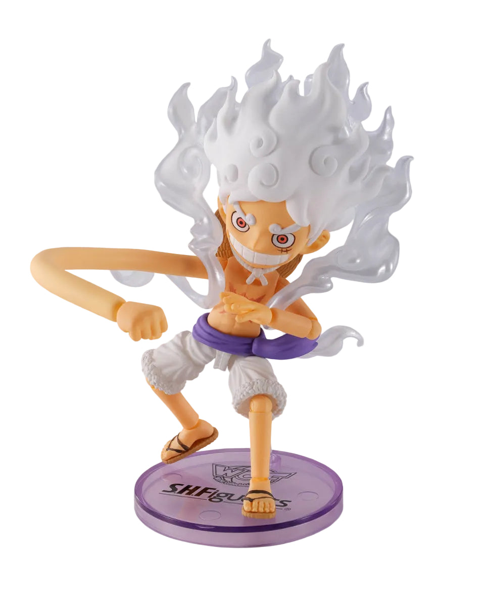 Diorama Monkey D. Luffy Gear 5 WCF Premium Special x Luffy Gear 5 S.H.Figuarts Bandai Action Figure