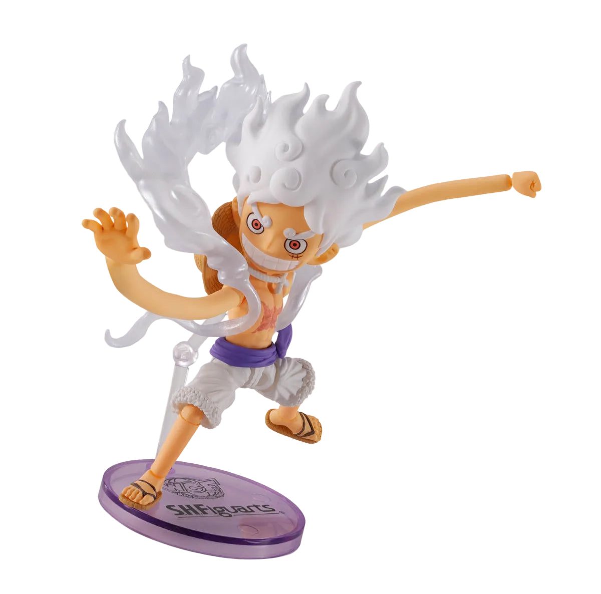 Diorama Monkey D. Luffy Gear 5 WCF Premium Special x Luffy Gear 5 S.H.Figuarts Bandai Action Figure